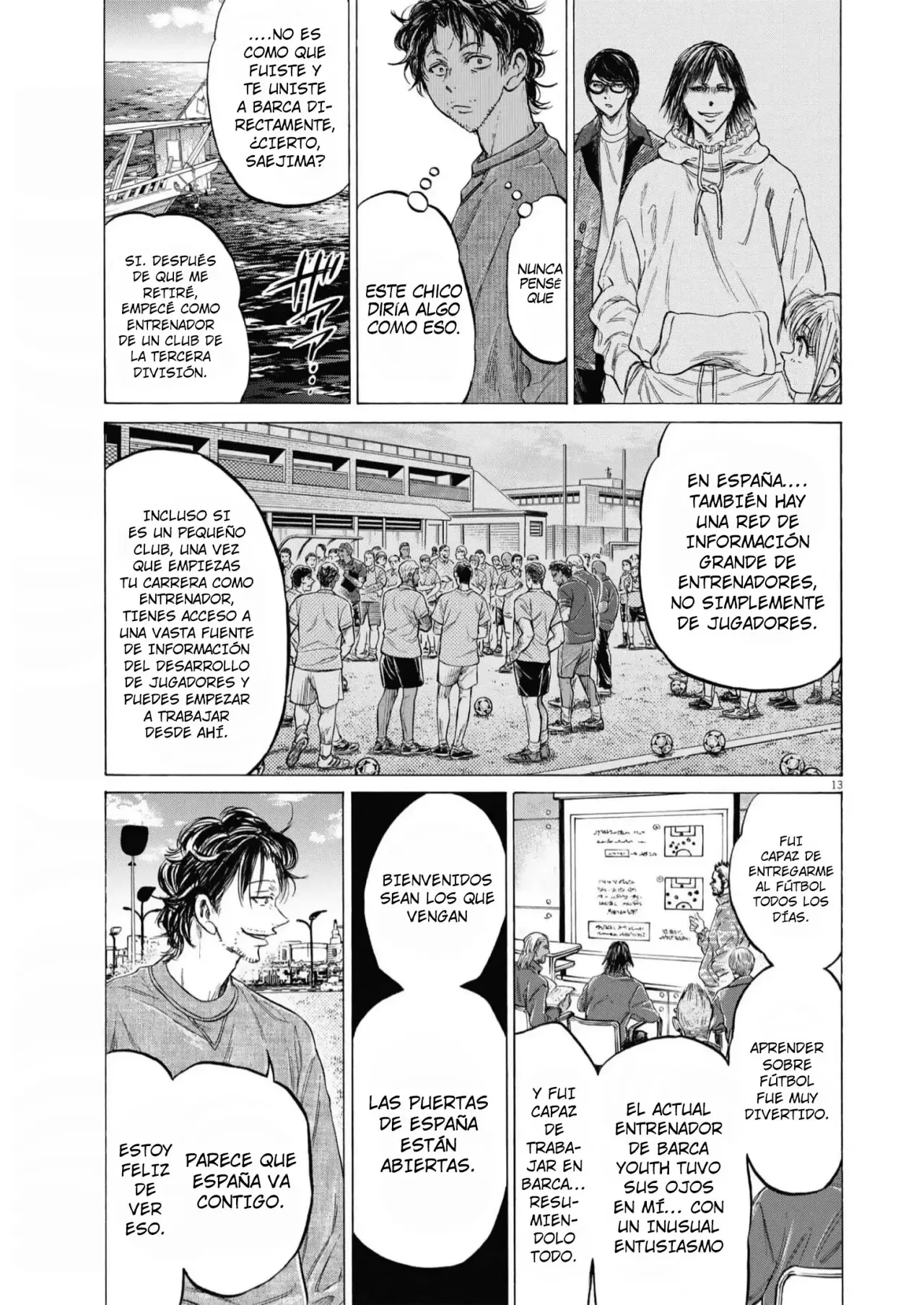 Ao ashi capítulo 342 página 13