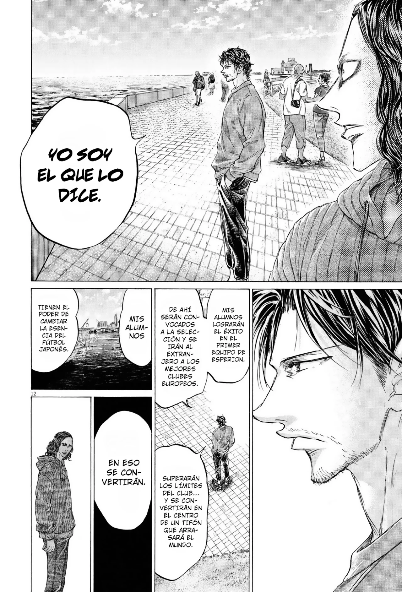 Ao ashi capítulo 343 página 13