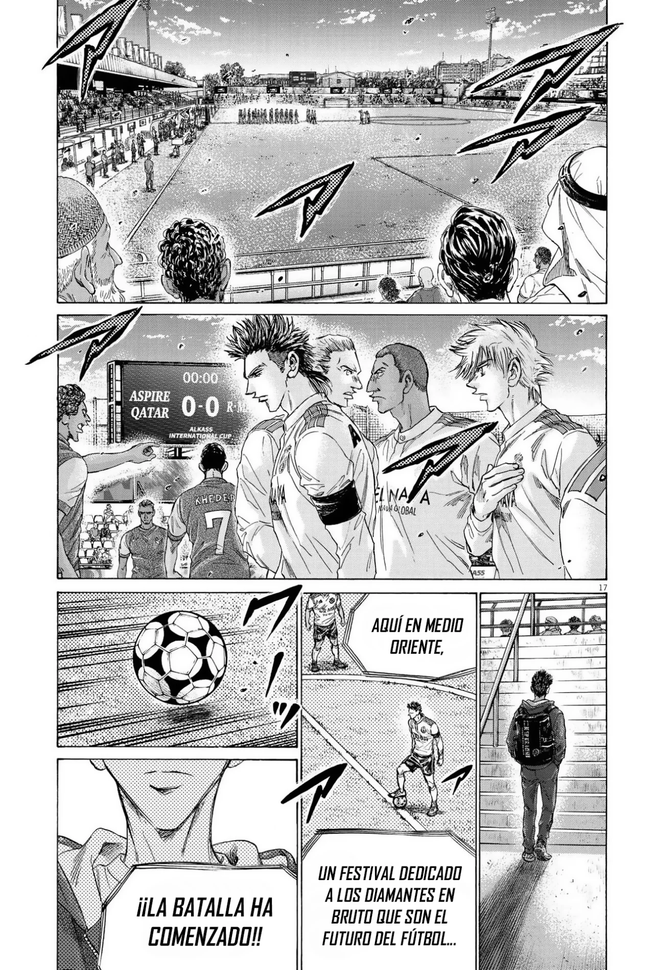 Ao ashi capítulo 343 página 18