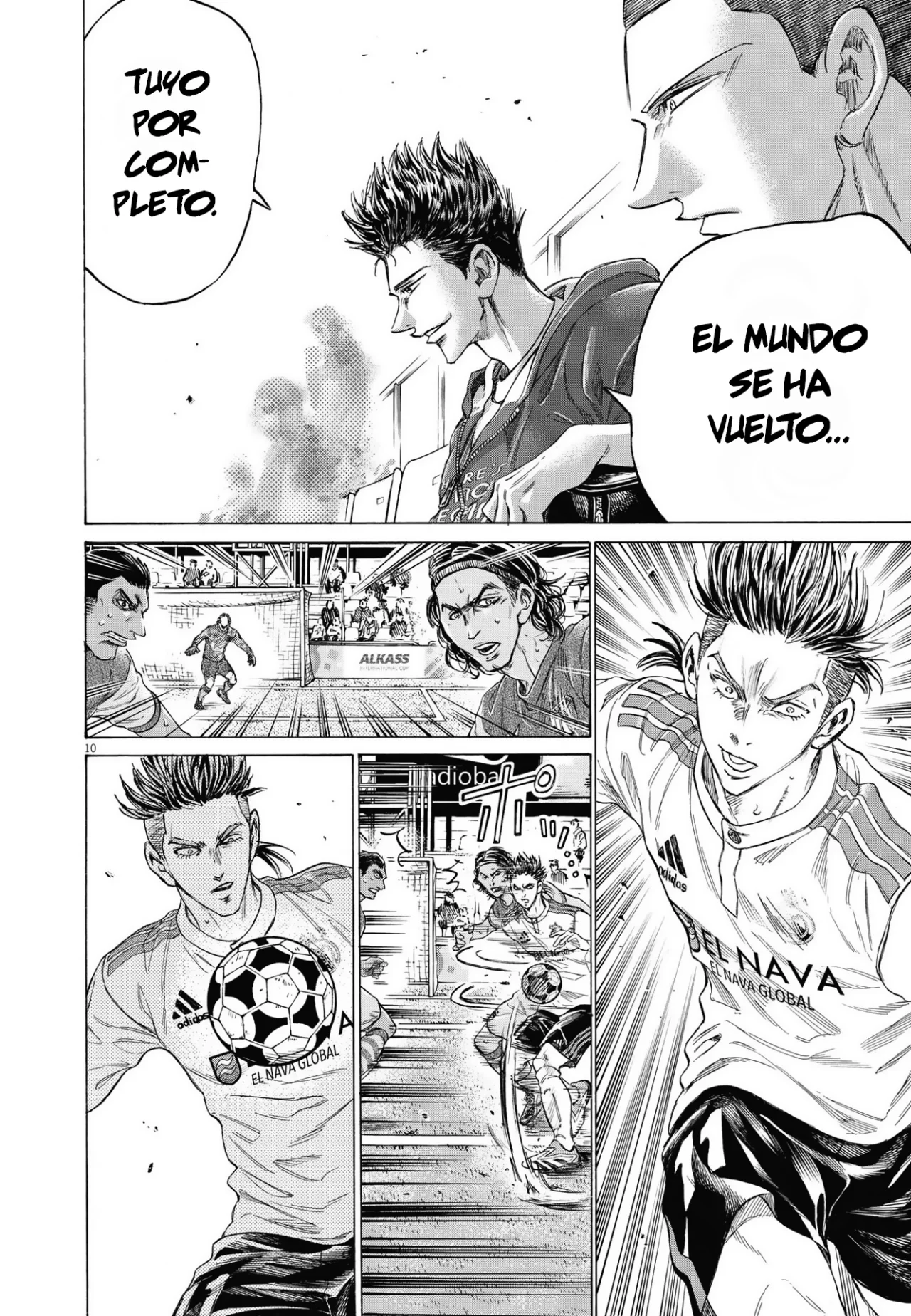 Ao ashi capítulo 344 página 12
