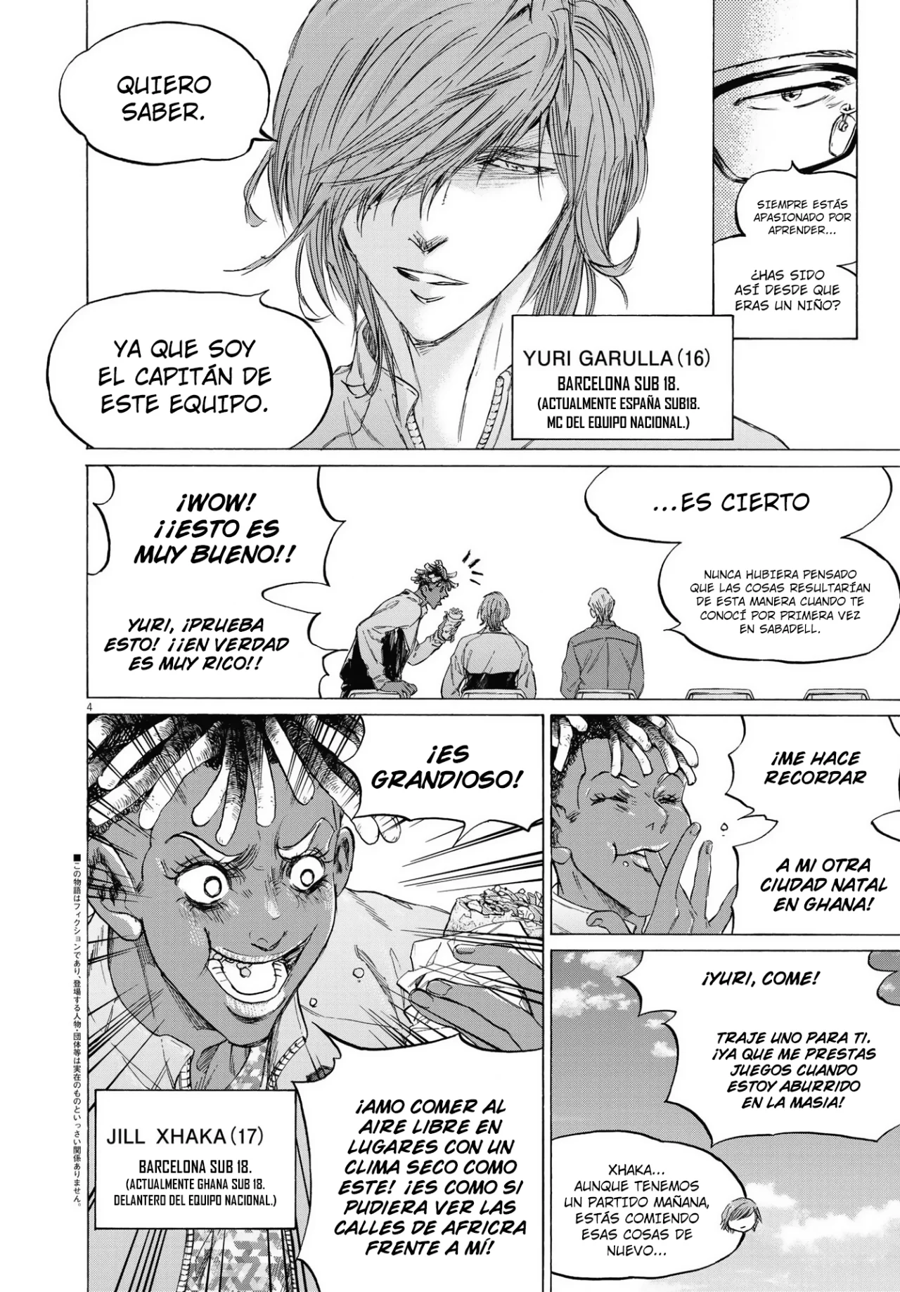 Ao ashi capítulo 345 página 4
