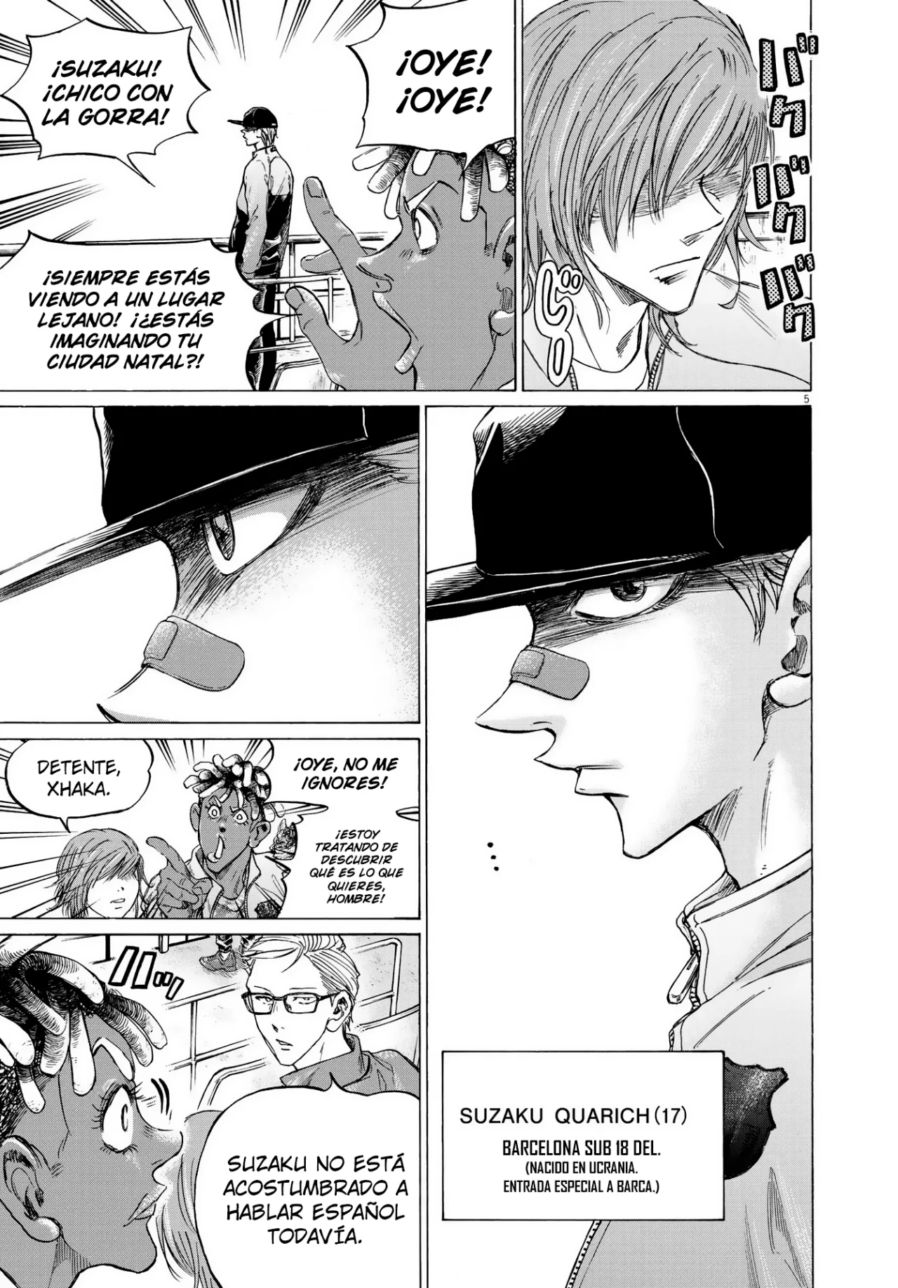 Ao ashi capítulo 345 página 5
