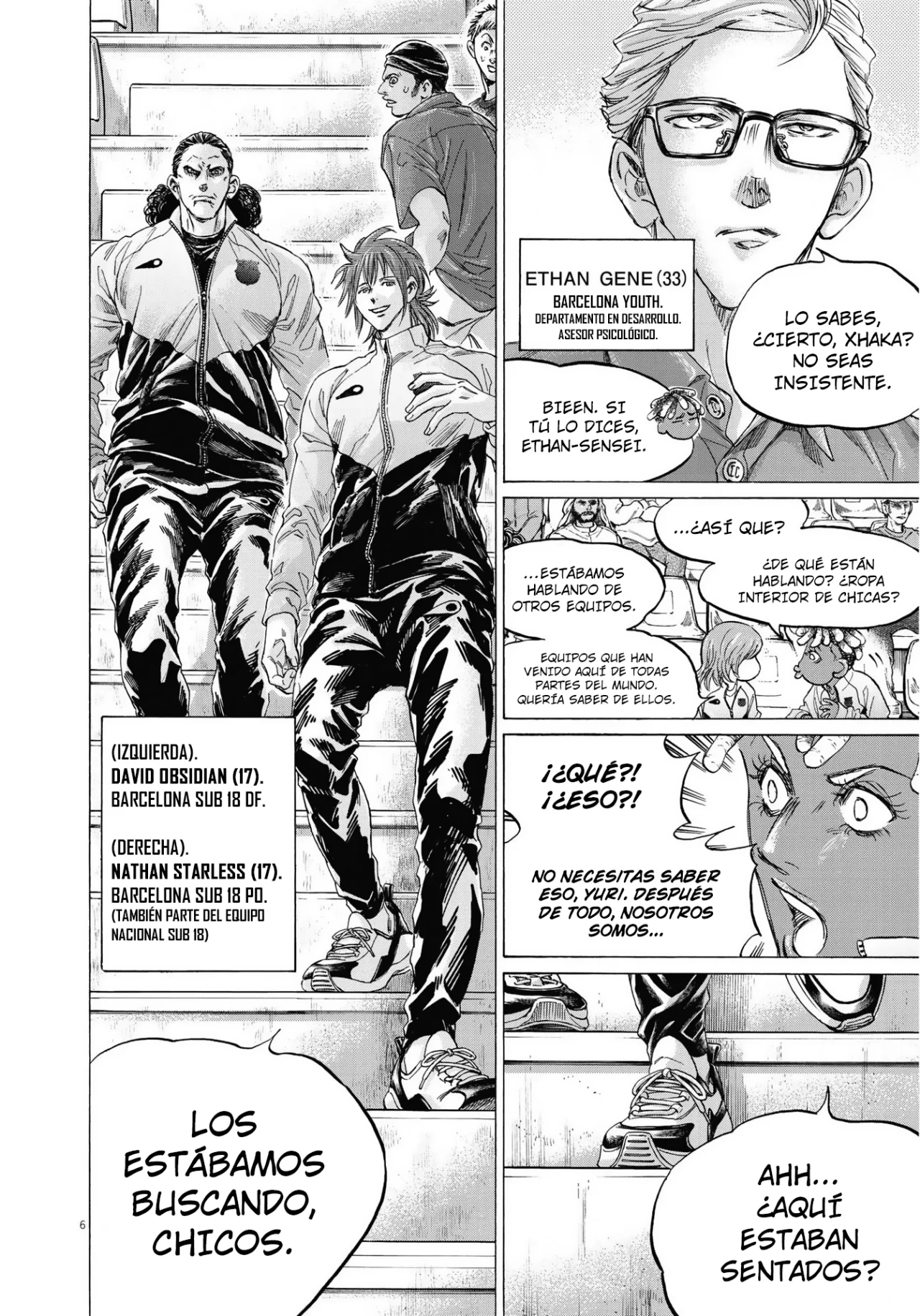 Ao ashi capítulo 345 página 6
