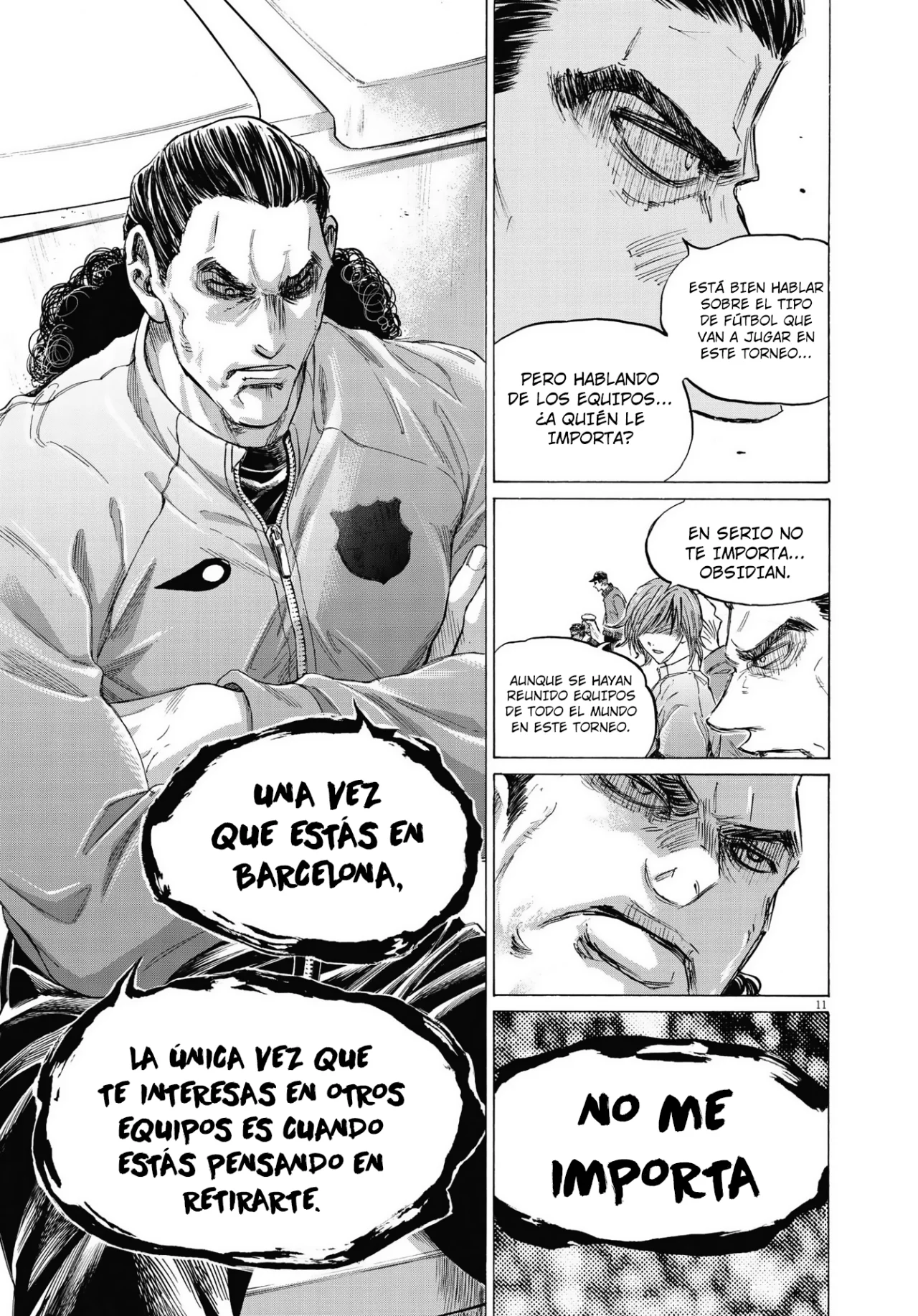 Ao ashi capítulo 345 página 11