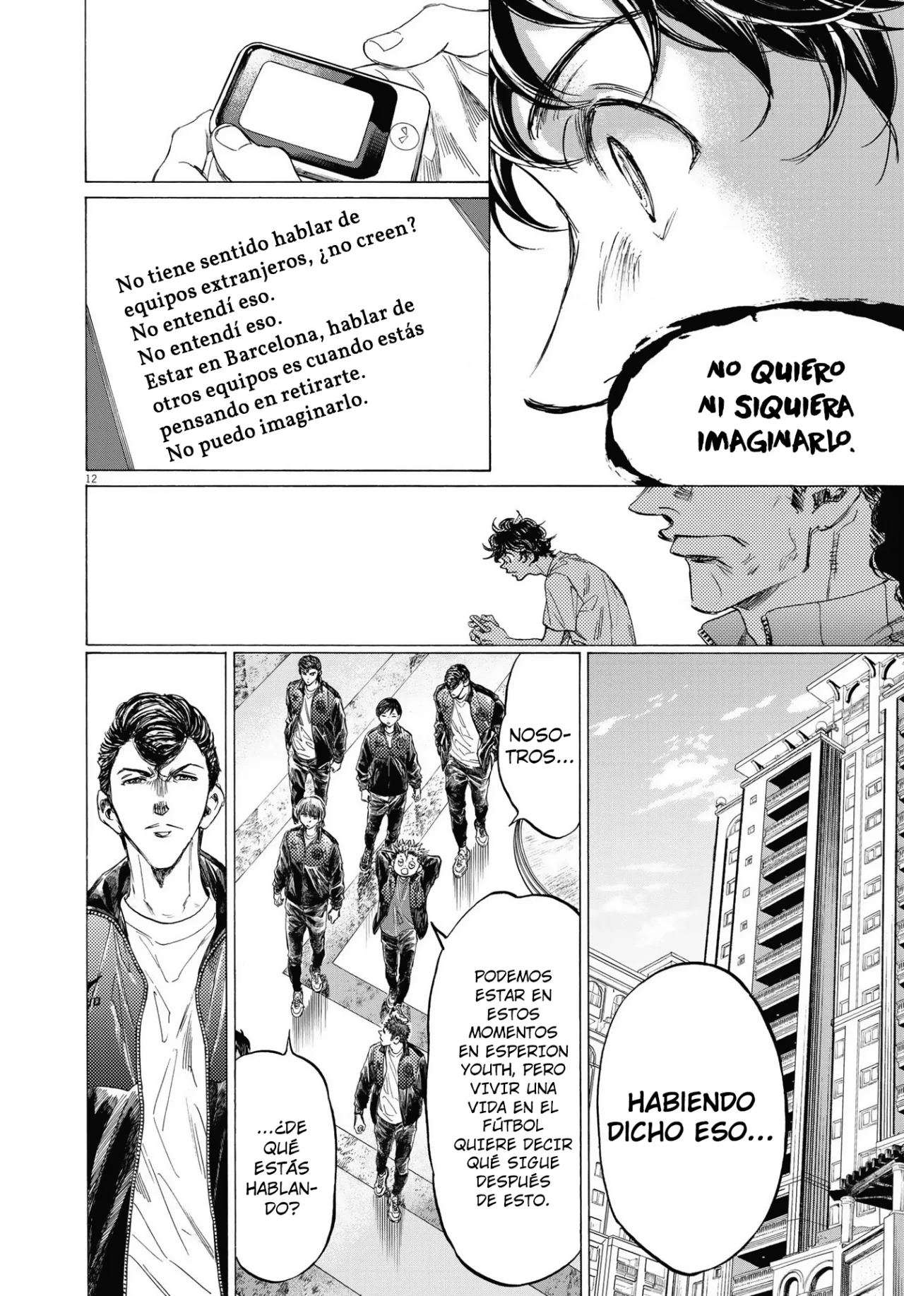 Ao ashi capítulo 345 página 12