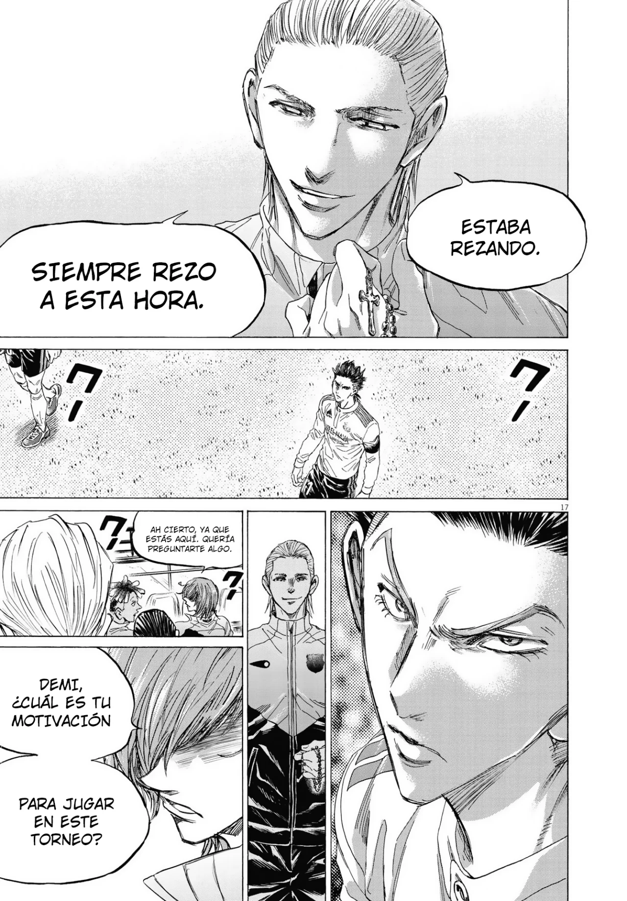 Ao ashi capítulo 345 página 17