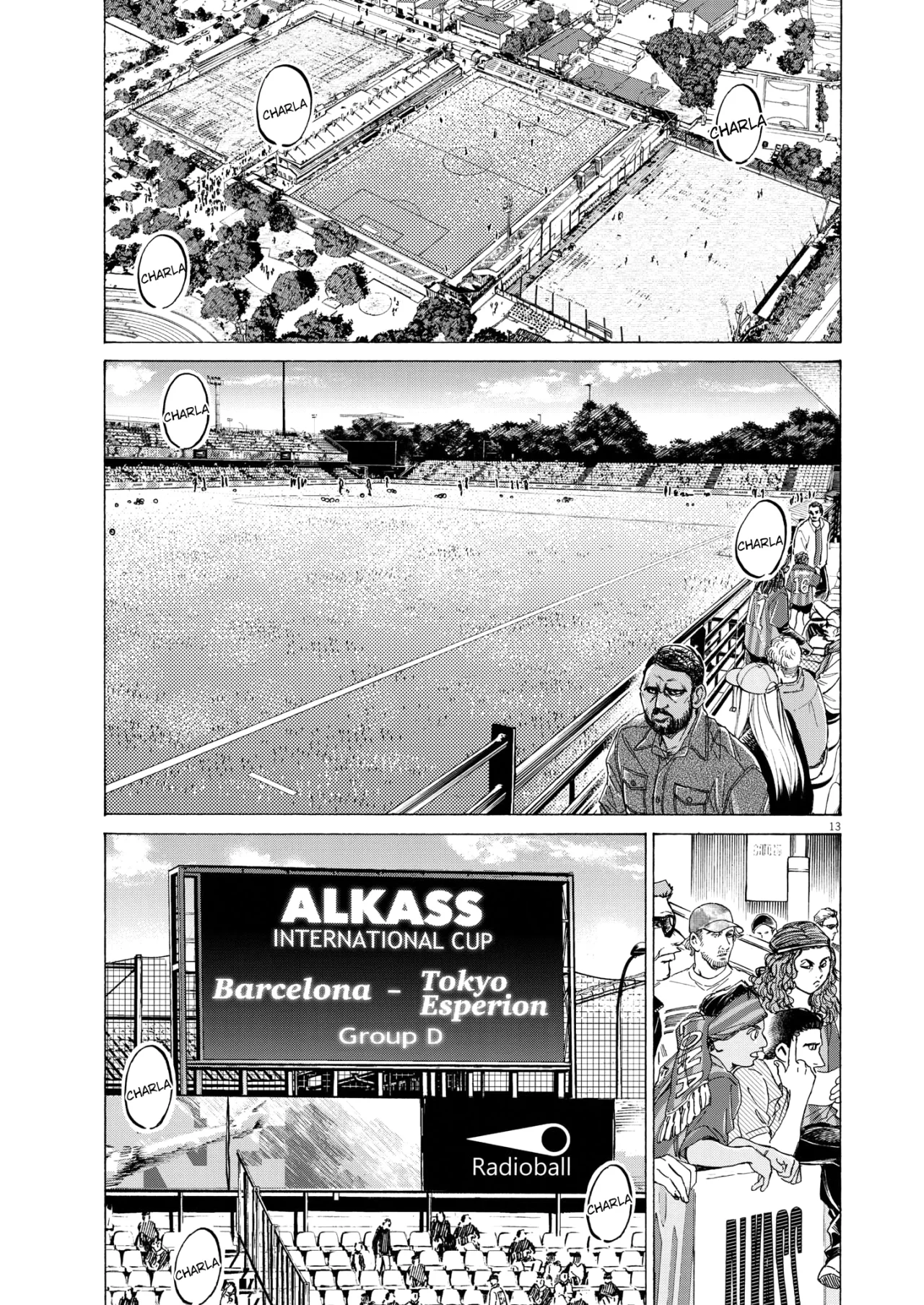 Ao ashi capítulo 346 página 13