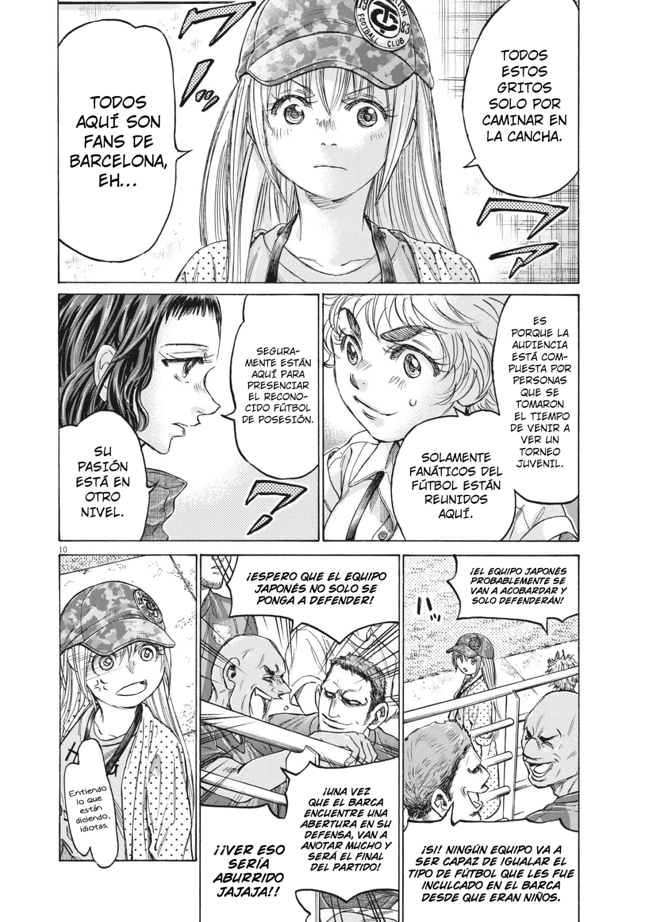 Ao ashi capítulo 347 página 10