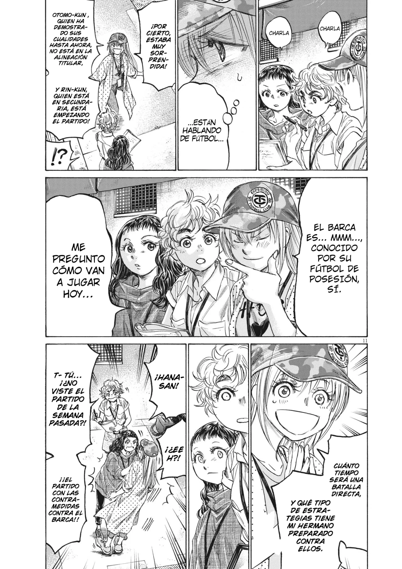 Ao ashi capítulo 347 página 11