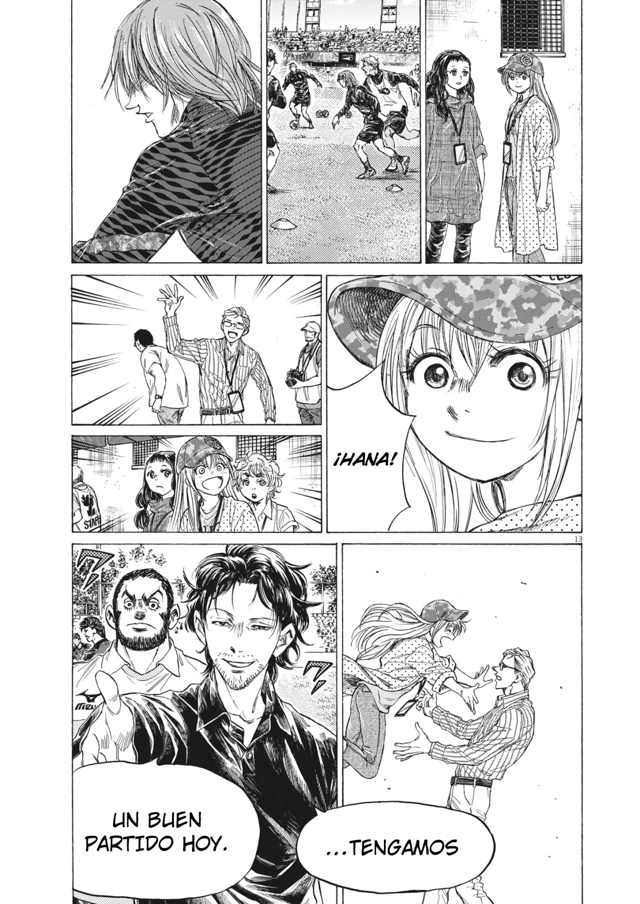 Ao ashi capítulo 347 página 13