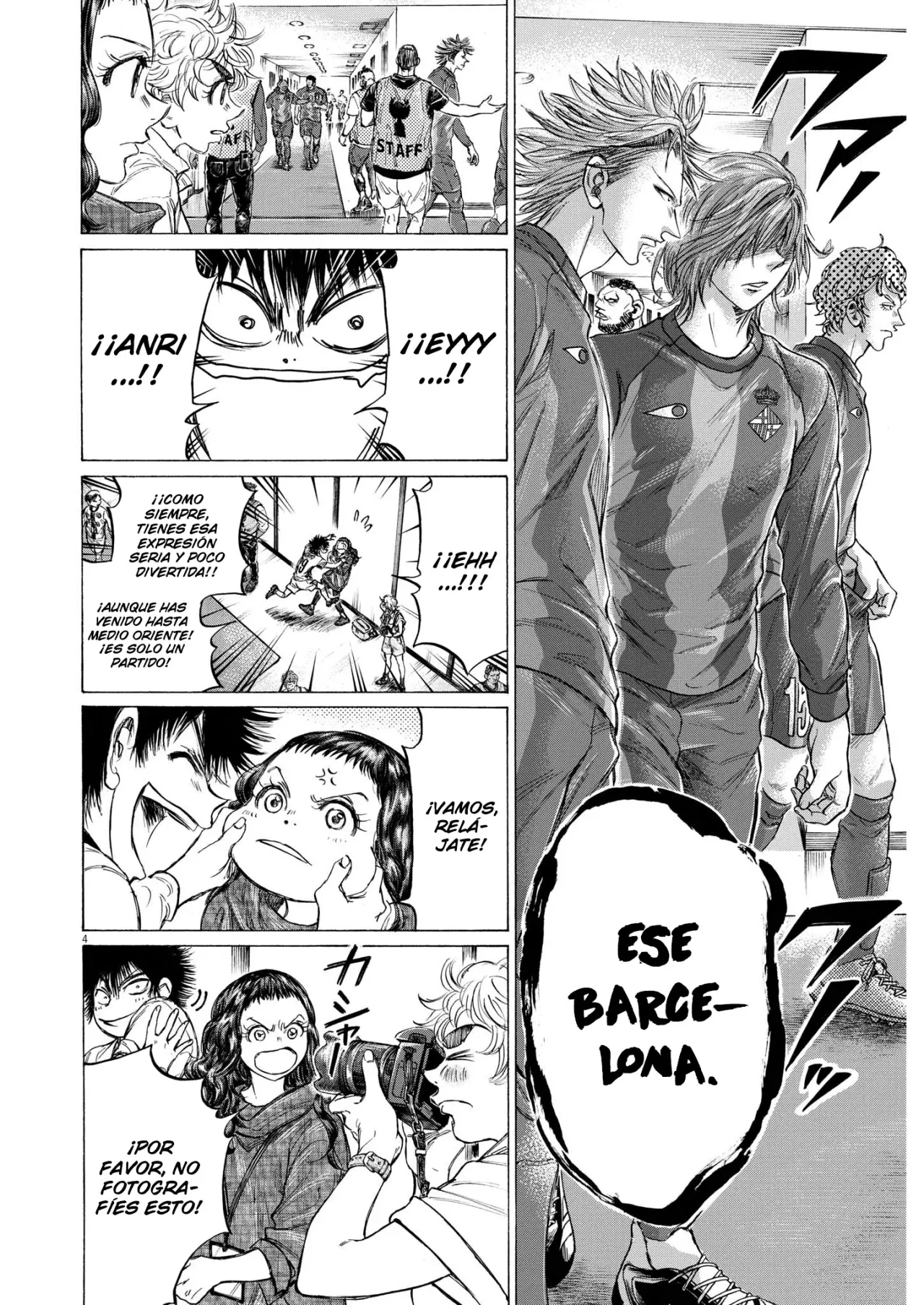 Ao ashi capítulo 348 página 6
