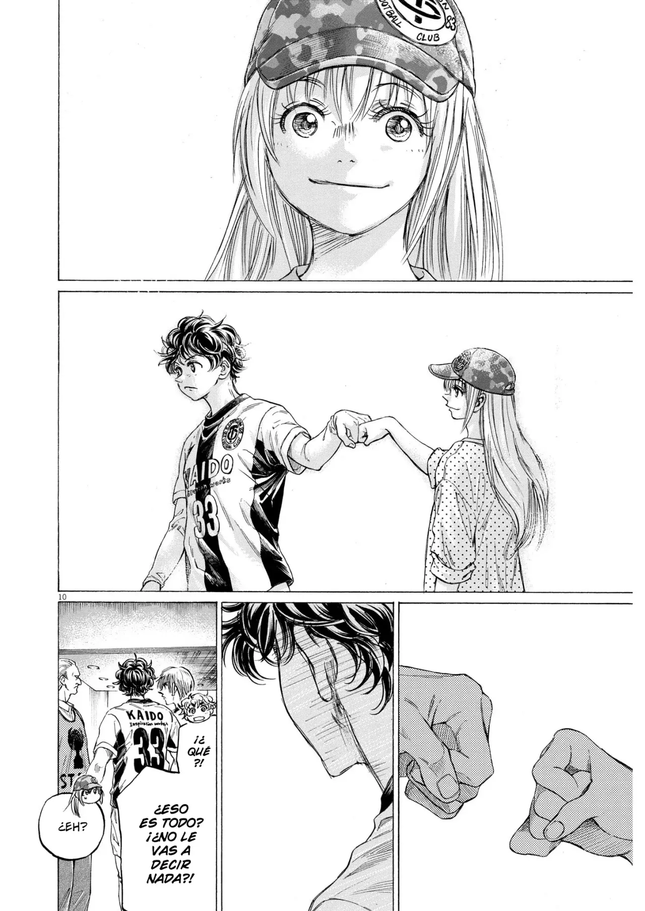 Ao ashi capítulo 348 página 12