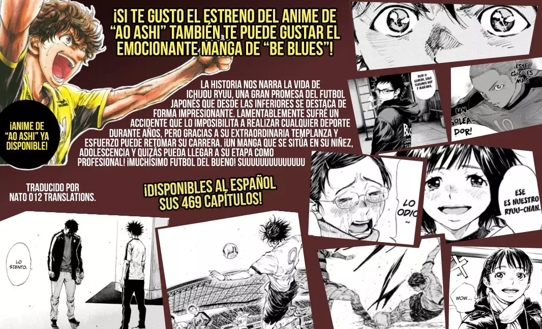Ao ashi capítulo 348 página 19