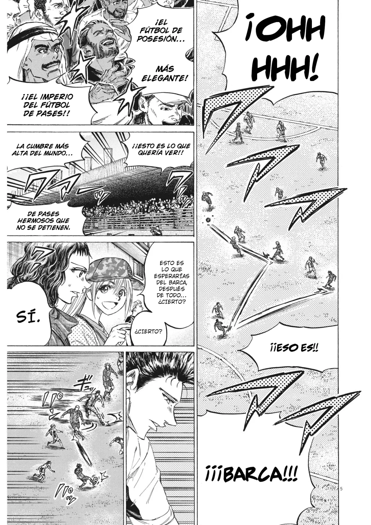 Ao ashi capítulo 349 página 6