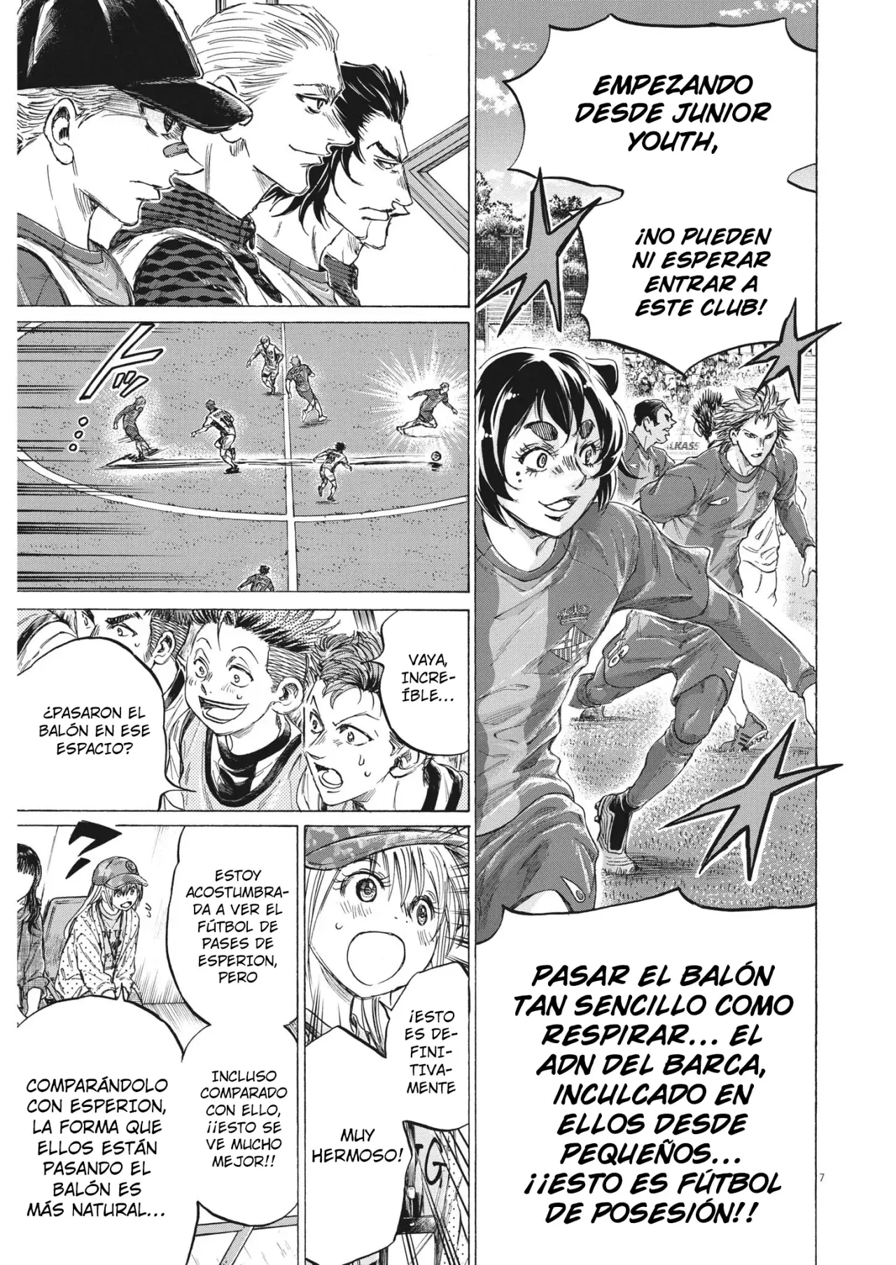 Ao ashi capítulo 349 página 8