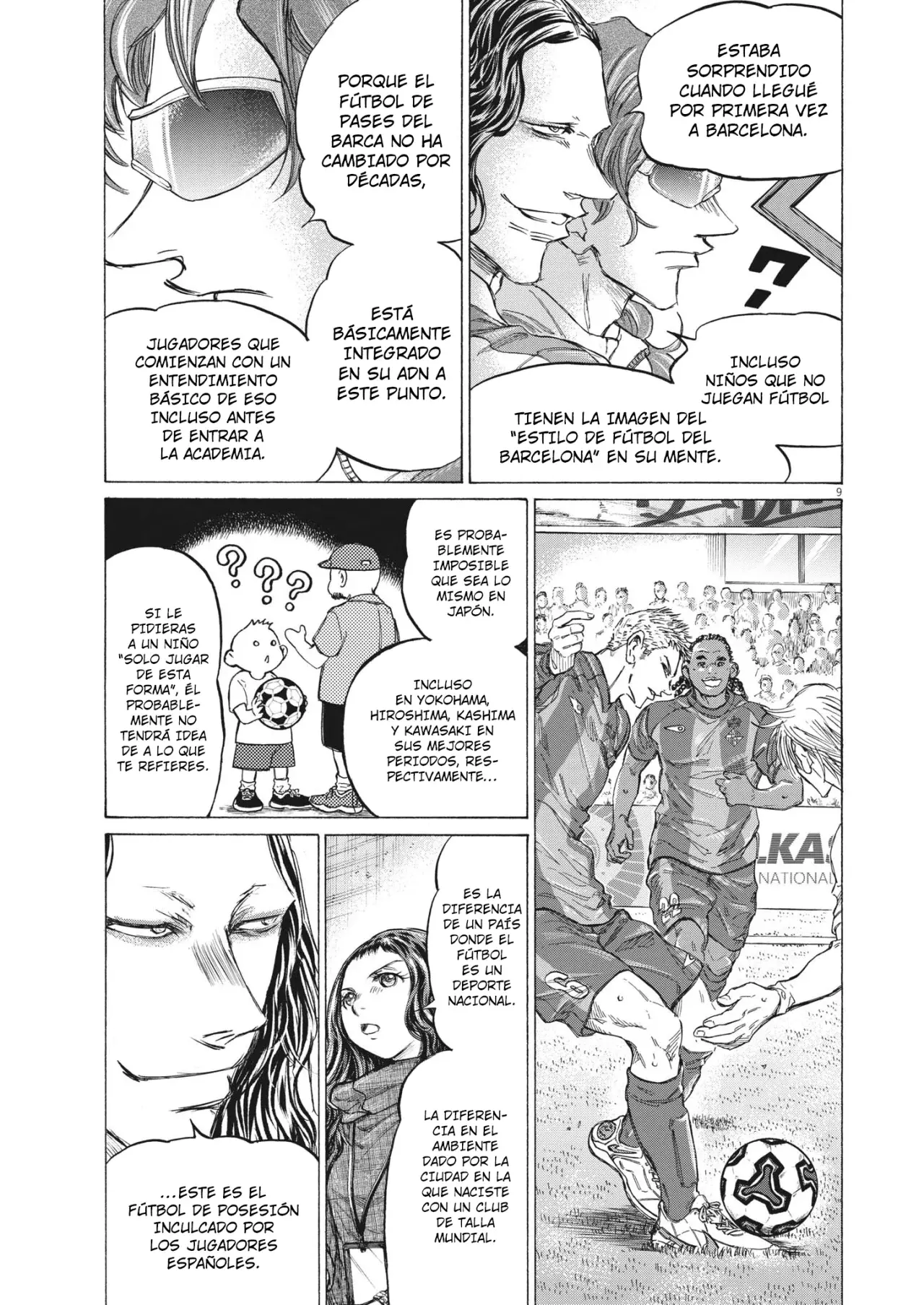Ao ashi capítulo 349 página 10