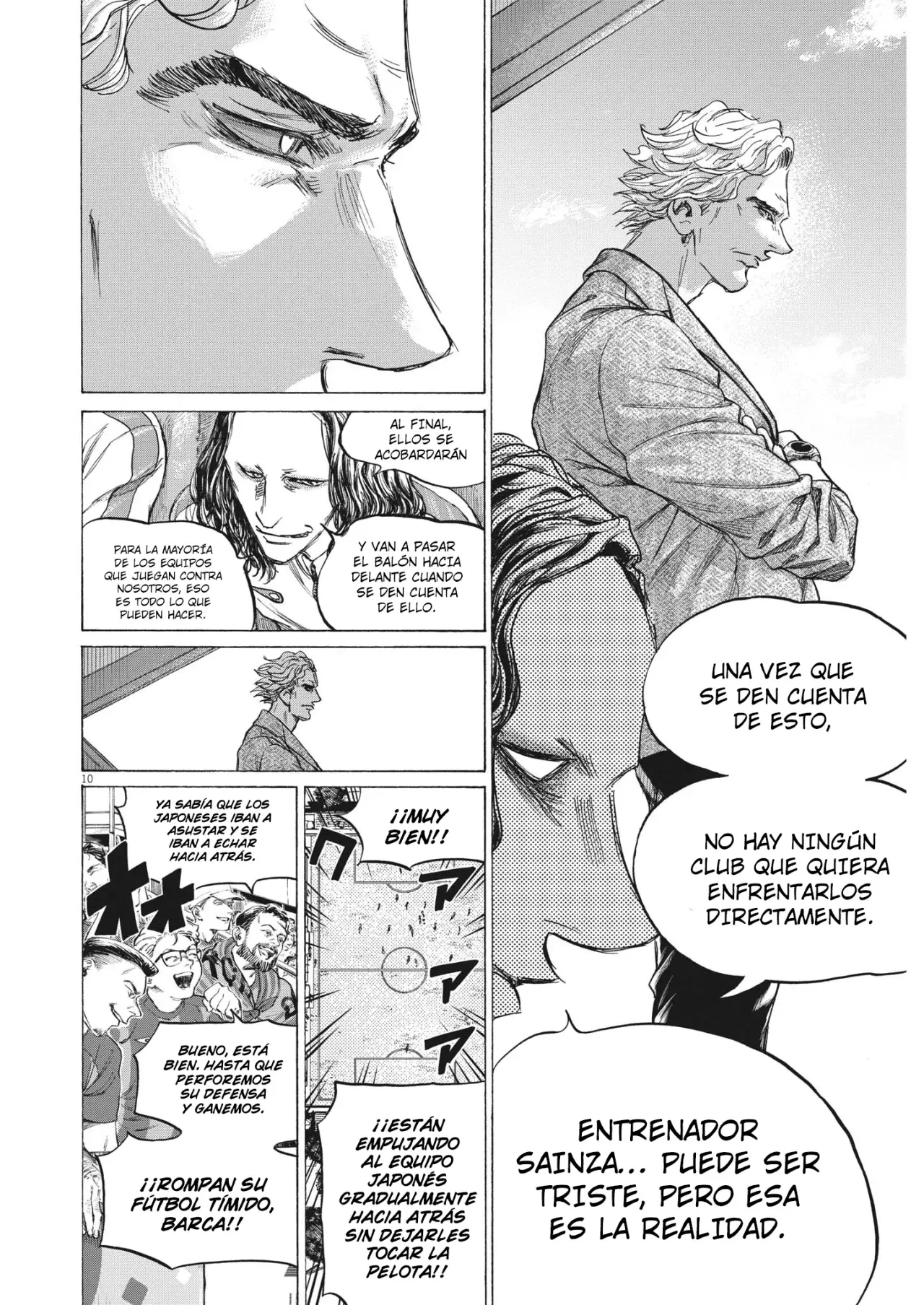 Ao ashi capítulo 349 página 11