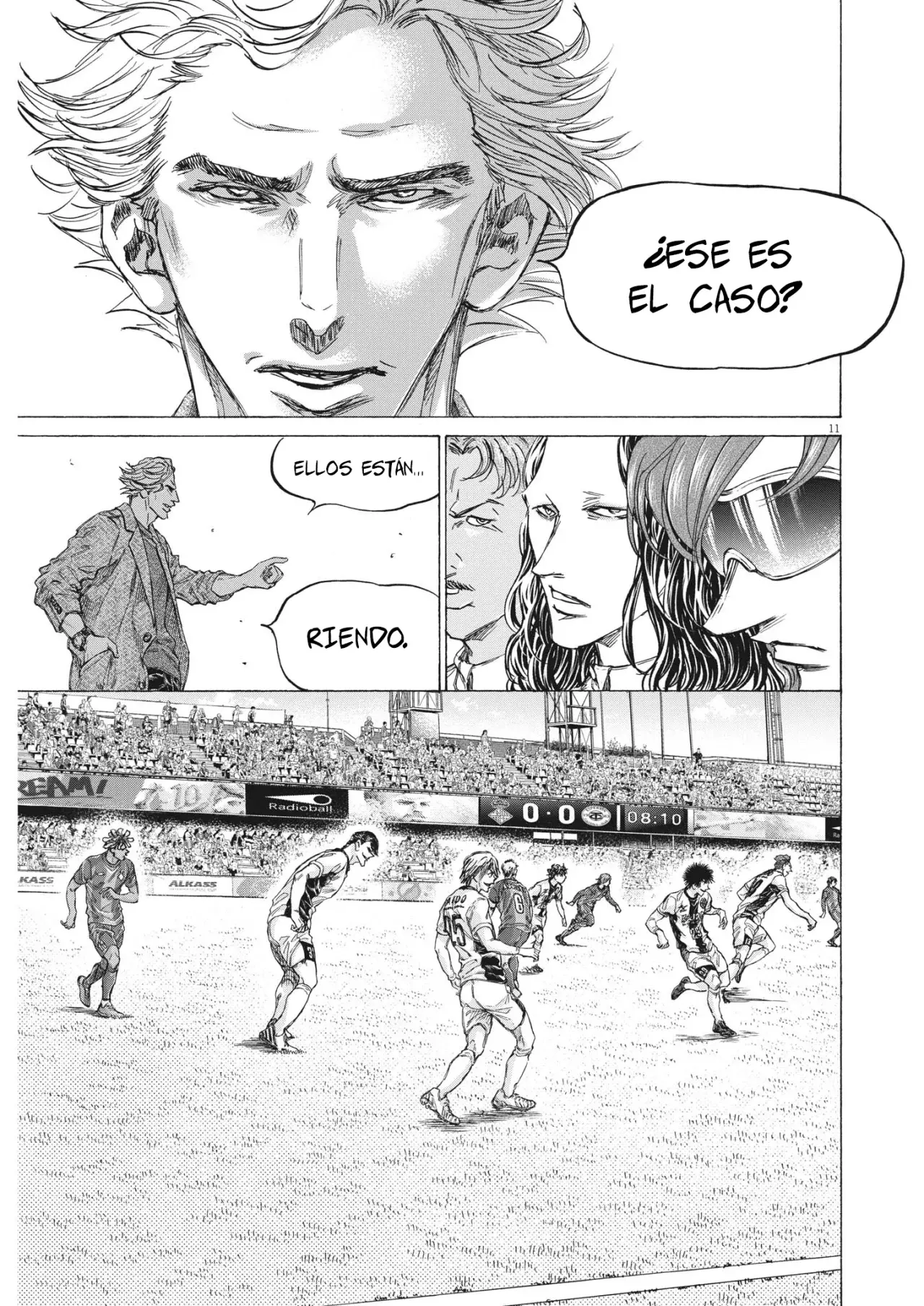 Ao ashi capítulo 349 página 12