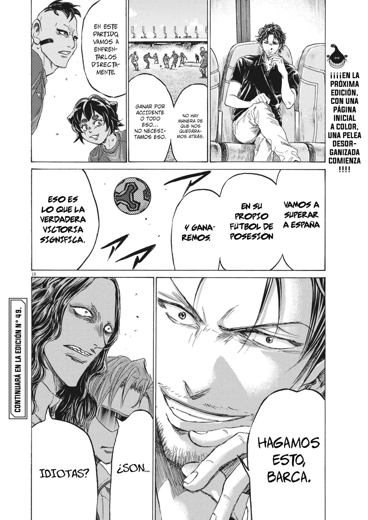 Ao ashi capítulo 349 página 19