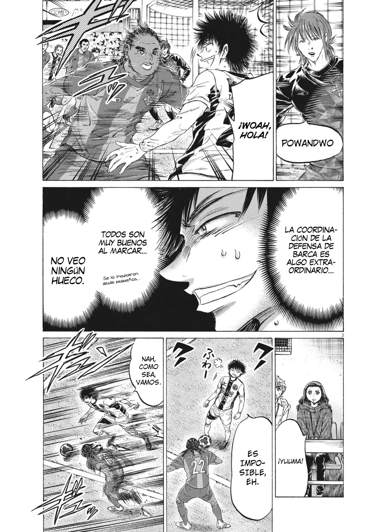 Ao ashi capítulo 351 página 4