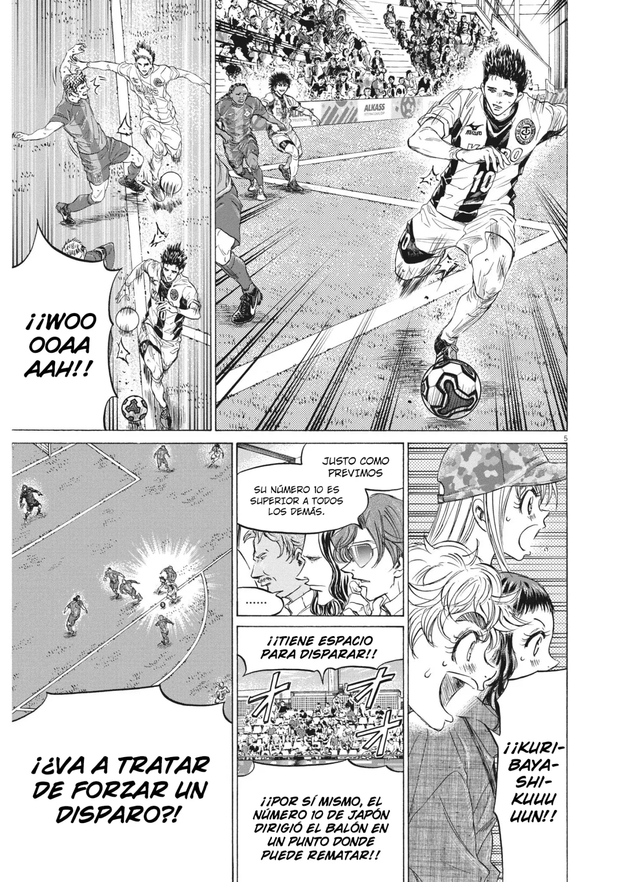Ao ashi capítulo 351 página 6