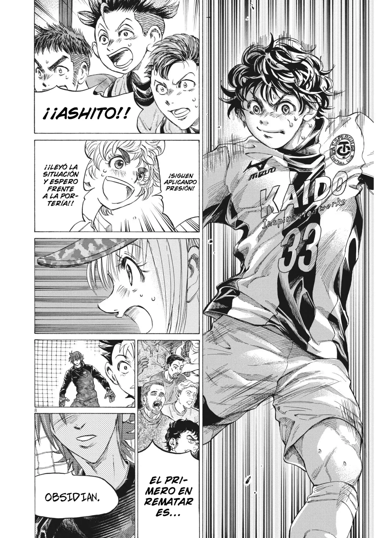 Ao ashi capítulo 351 página 9