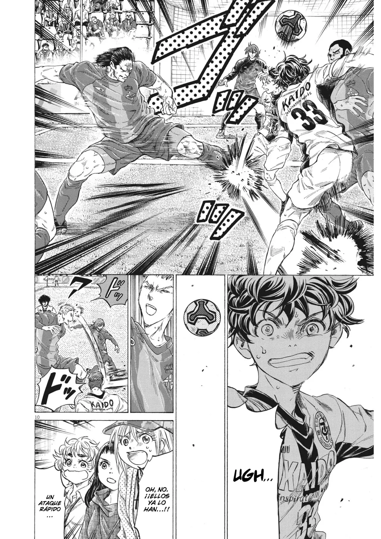 Ao ashi capítulo 351 página 11