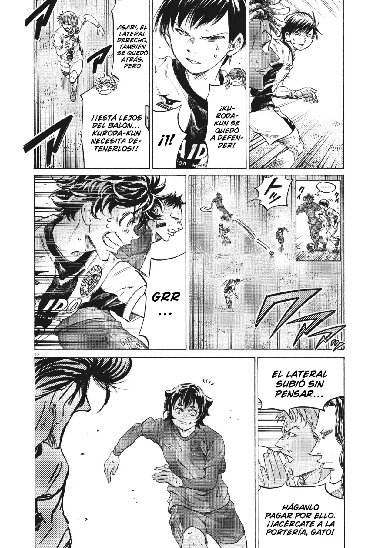 Ao ashi capítulo 351 página 13