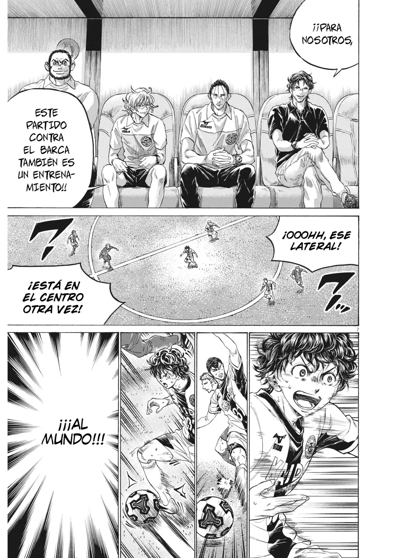 Ao ashi capítulo 352 página 8