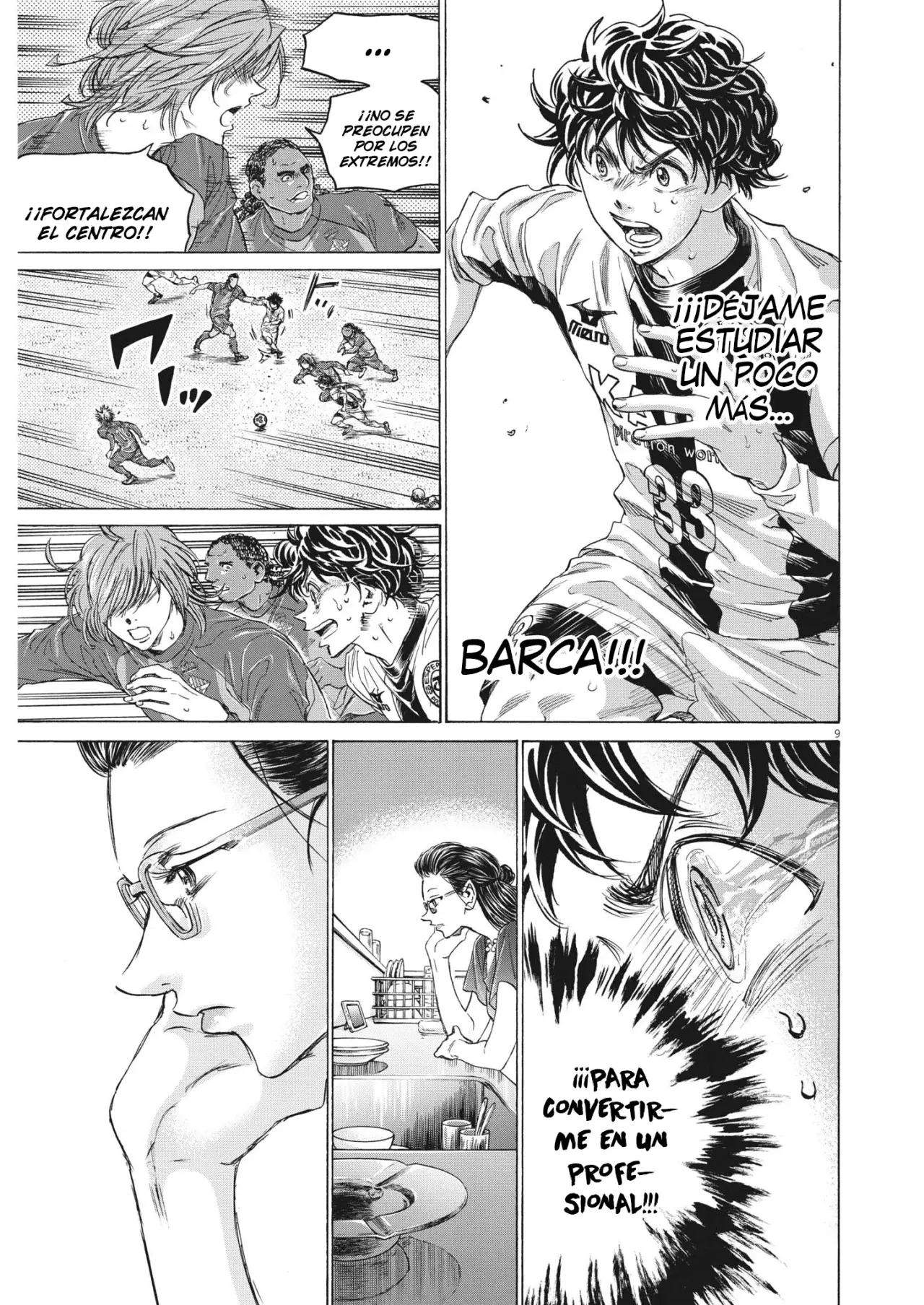 Ao ashi capítulo 352 página 10