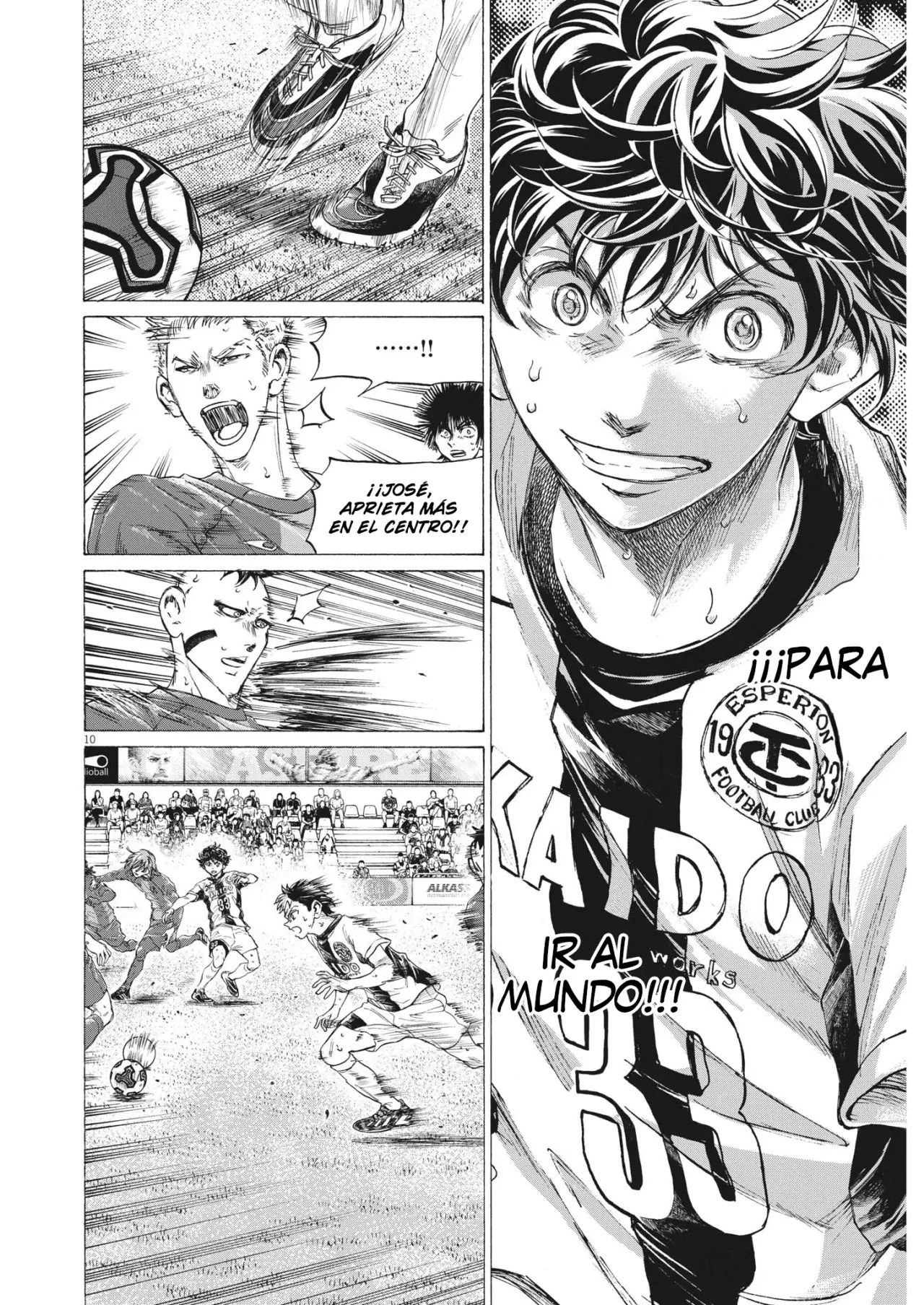 Ao ashi capítulo 352 página 11