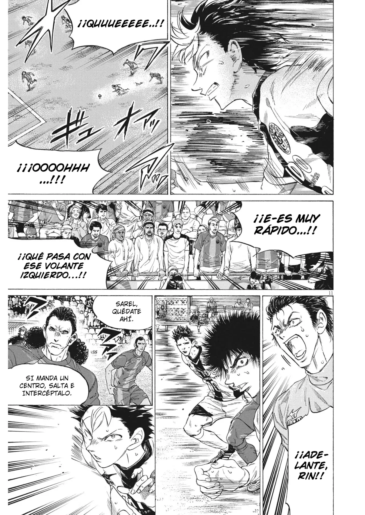 Ao ashi capítulo 352 página 12