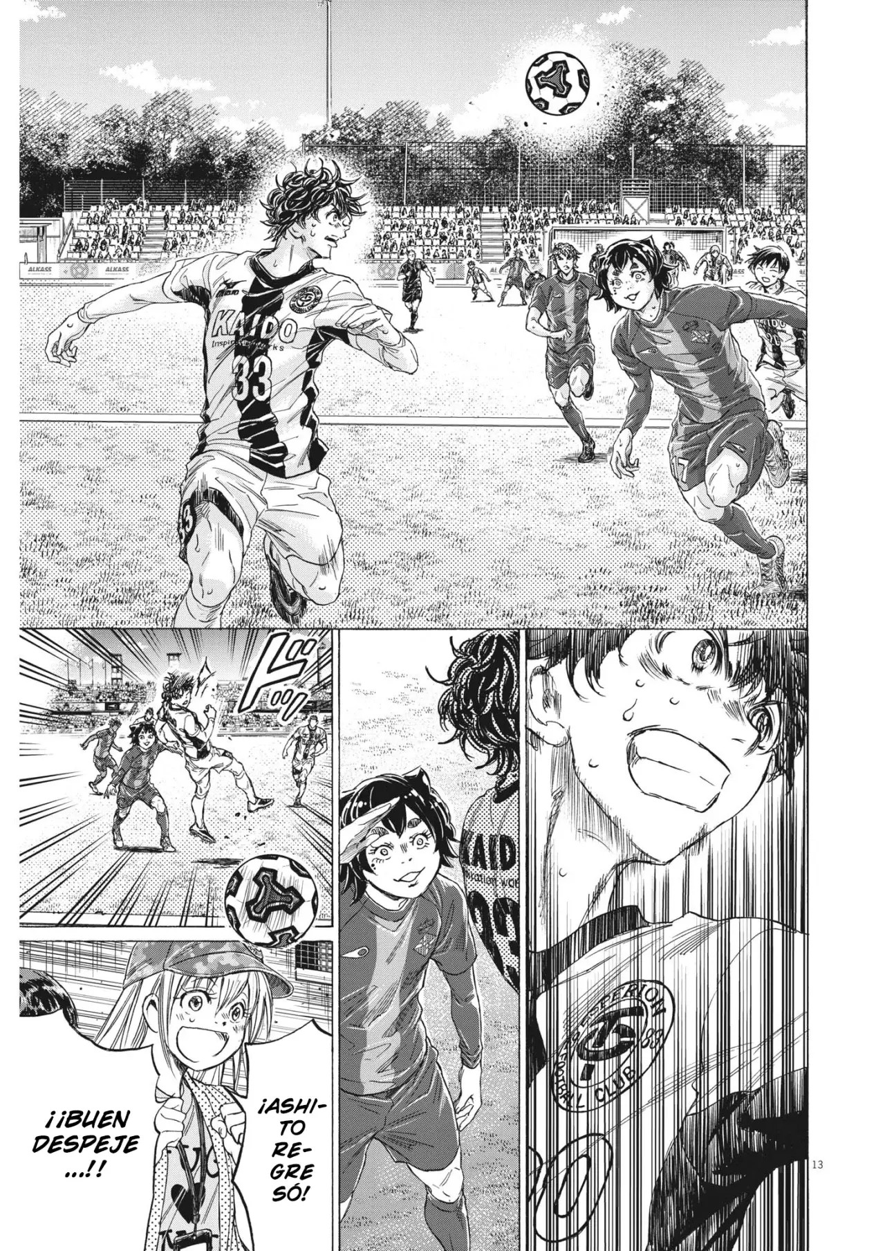 Ao ashi capítulo 352 página 14