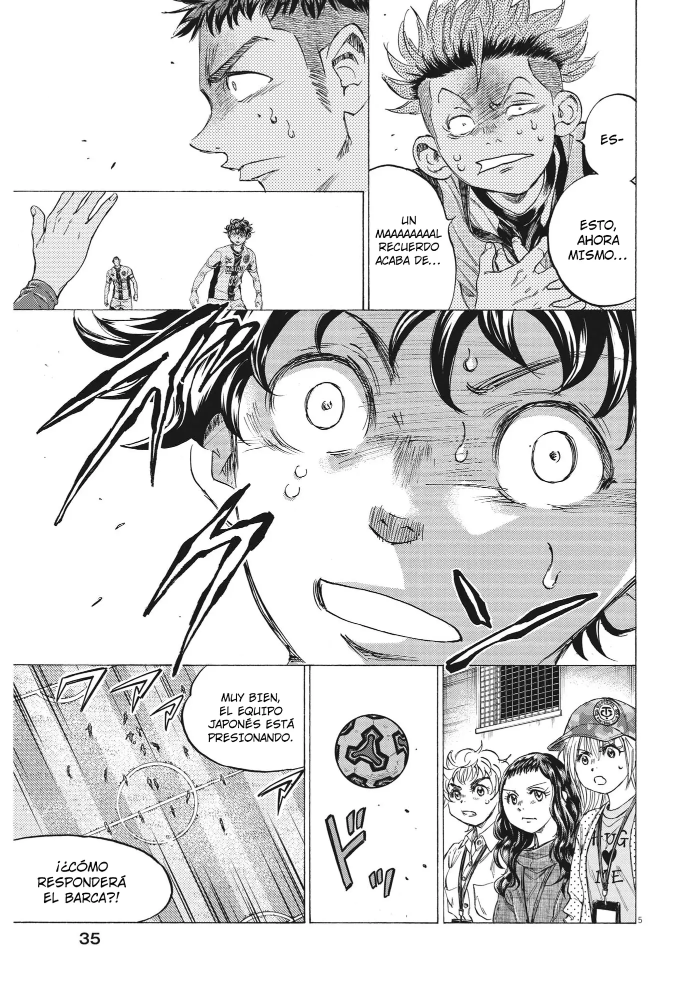 Ao ashi capítulo 353 página 6