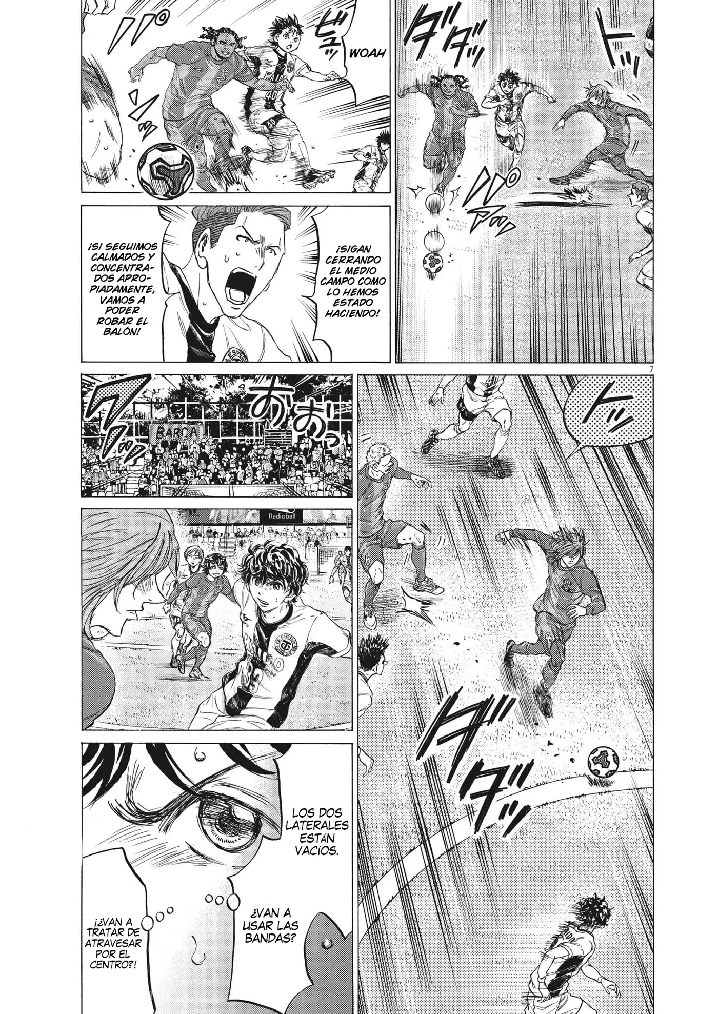 Ao ashi capítulo 353 página 8