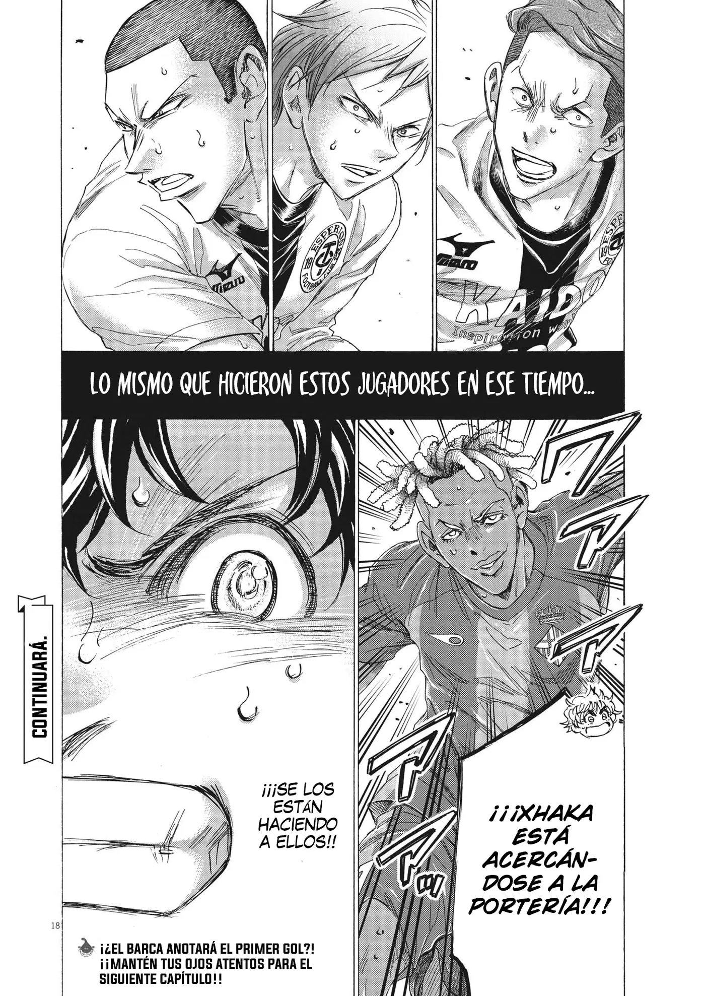 Ao ashi capítulo 353 página 18