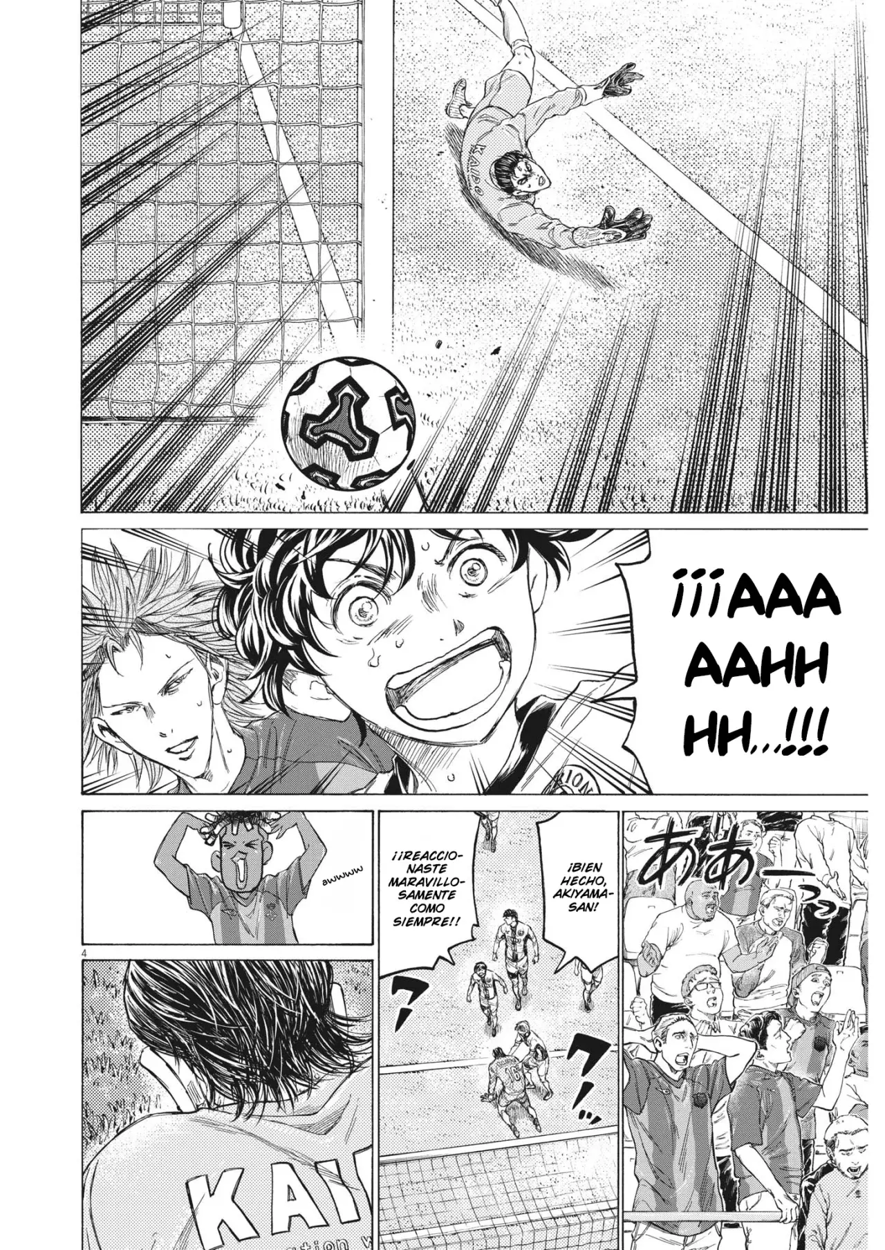 Ao ashi capítulo 354 página 5