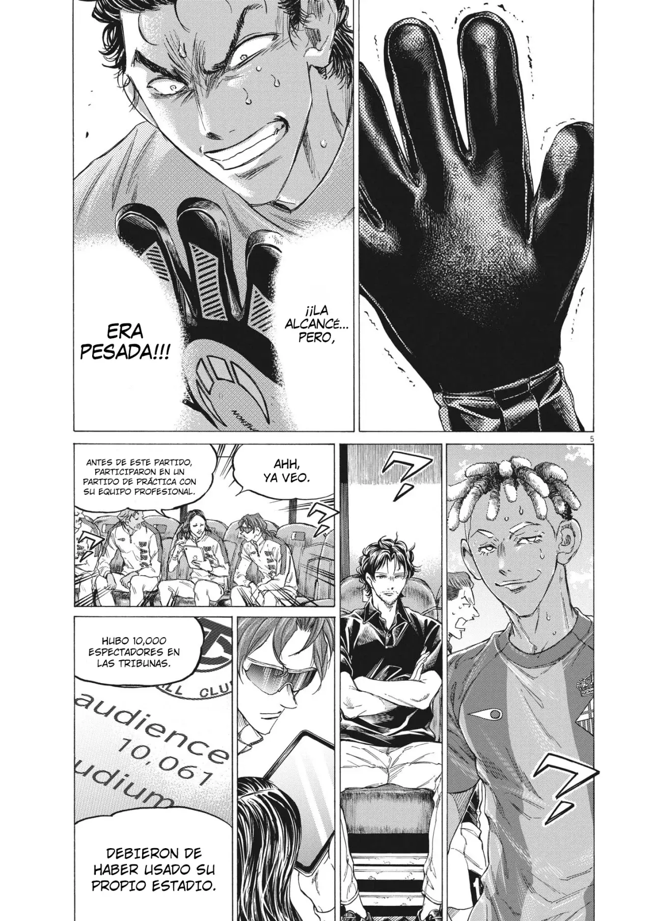 Ao ashi capítulo 354 página 6