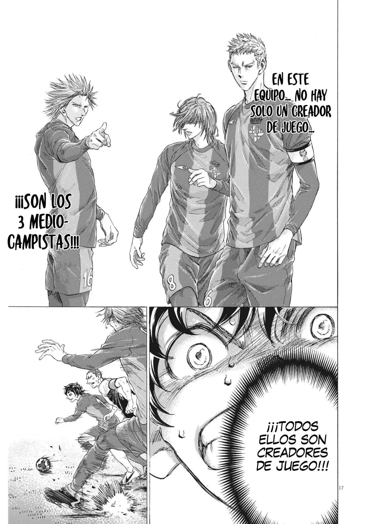 Ao ashi capítulo 354 página 18