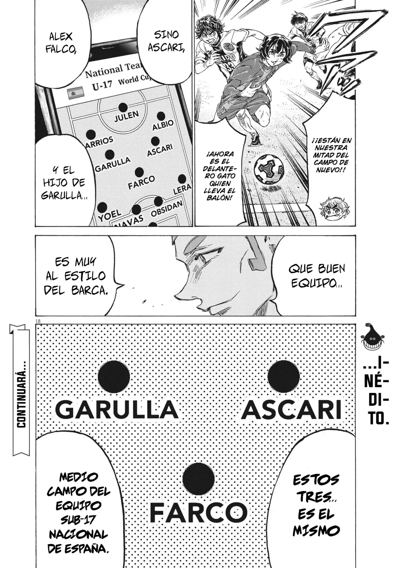Ao ashi capítulo 354 página 19