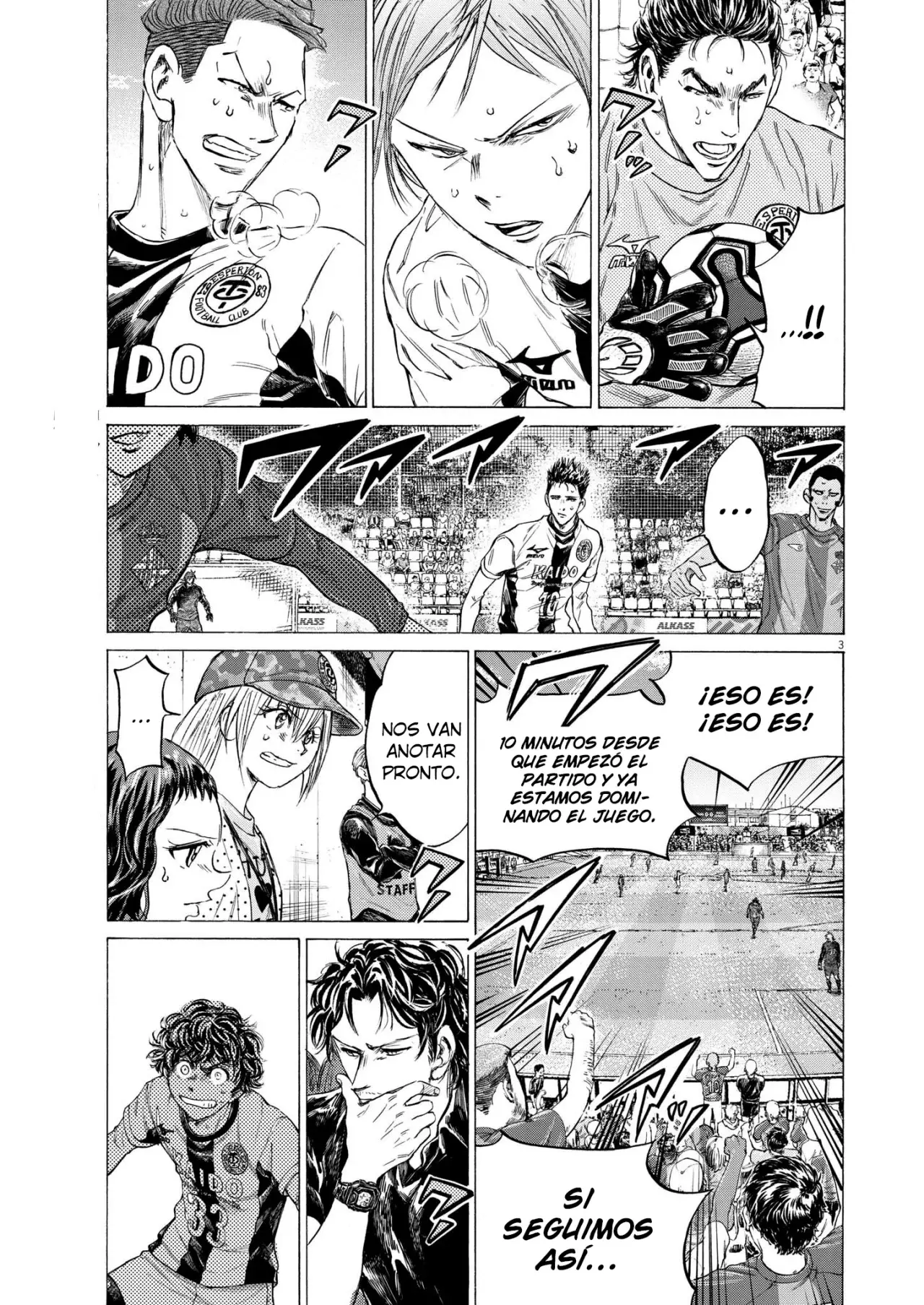 Ao ashi capítulo 355 página 4