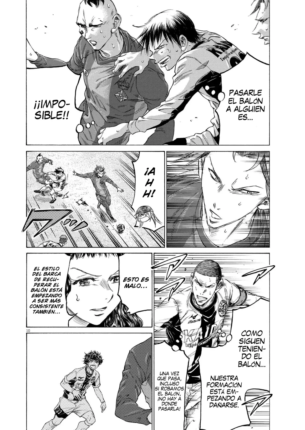Ao ashi capítulo 355 página 11