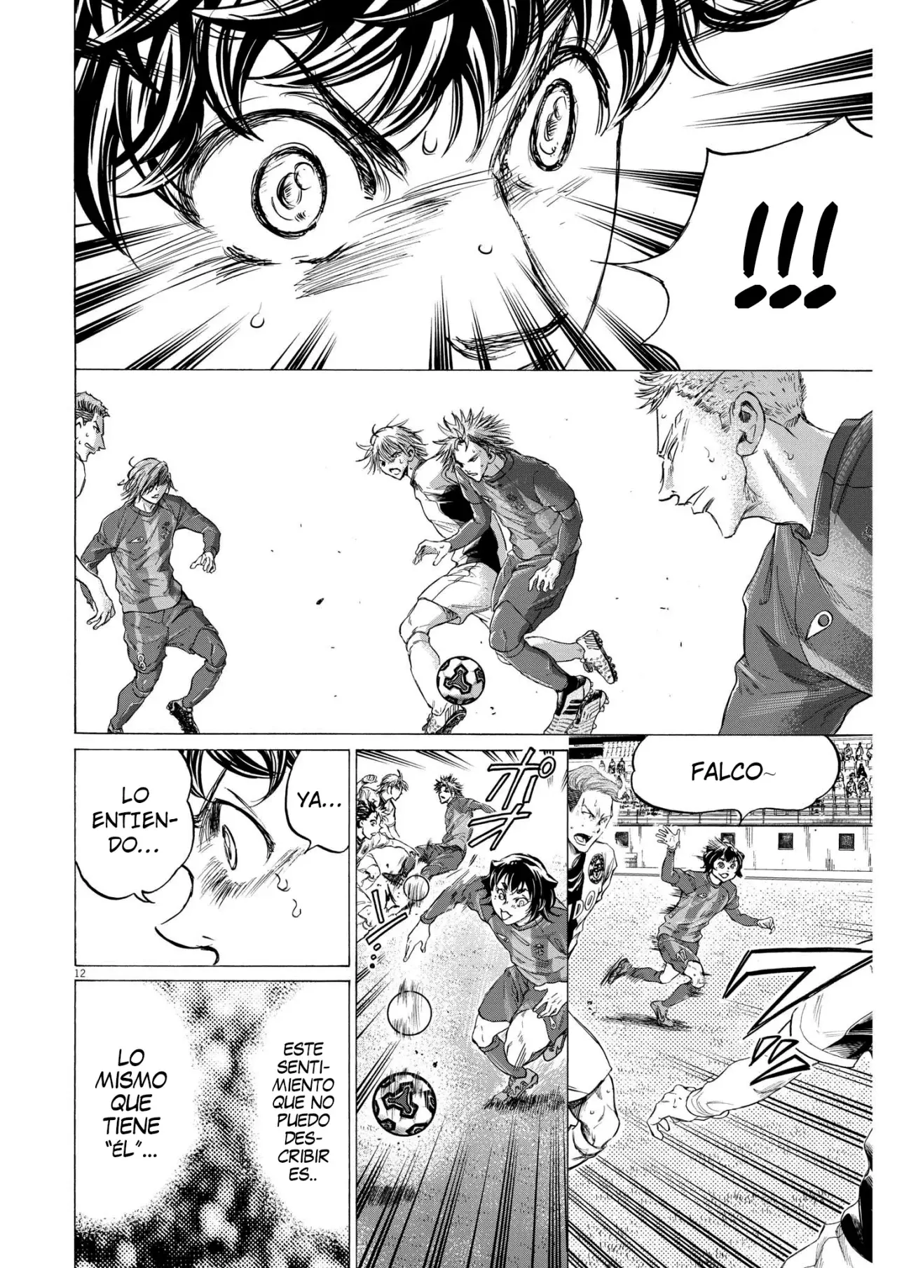 Ao ashi capítulo 355 página 13