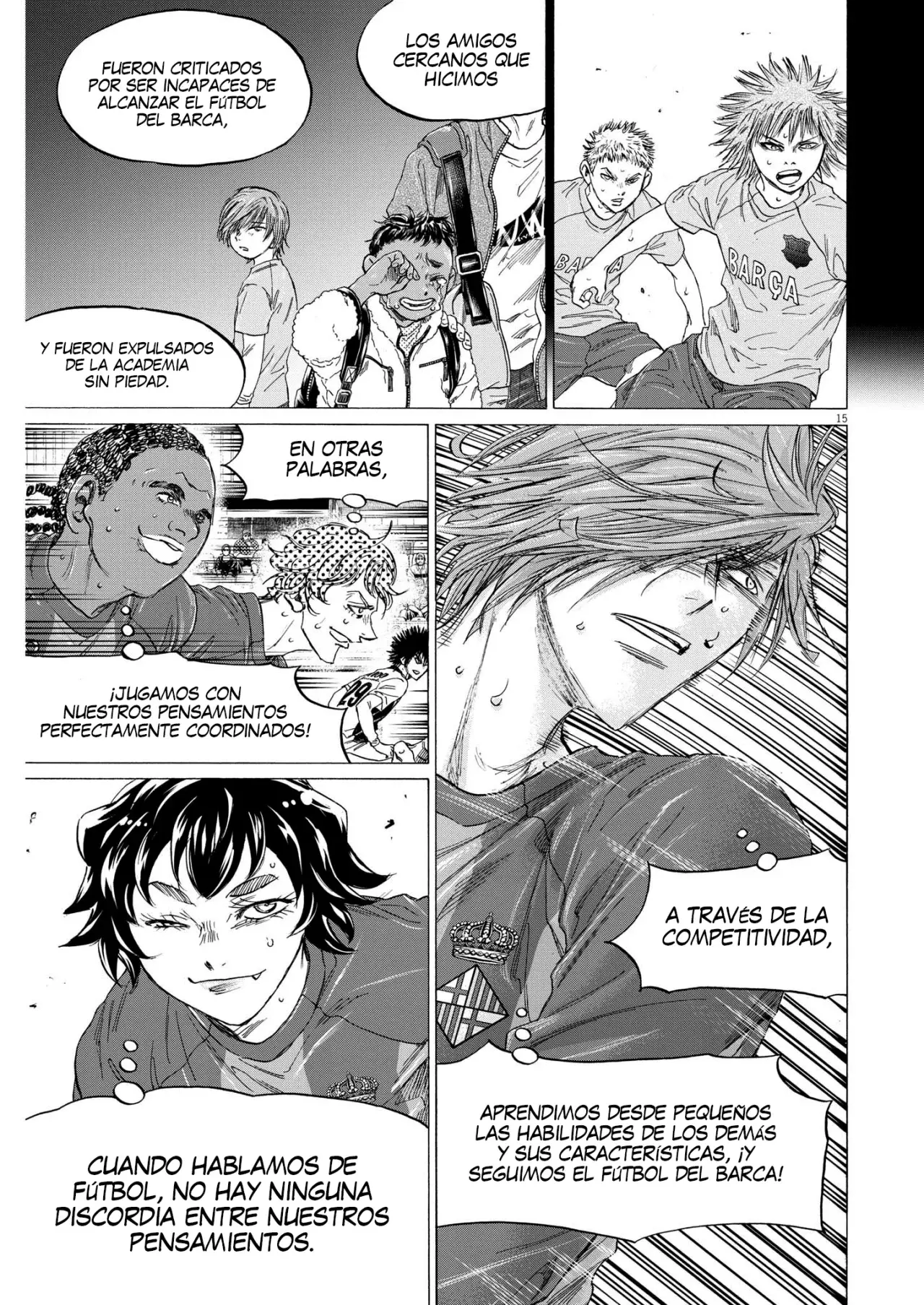 Ao ashi capítulo 355 página 16