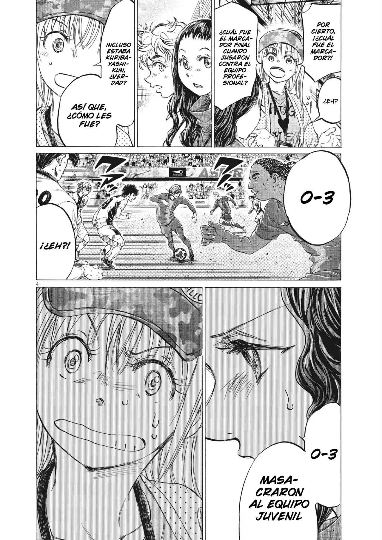 Ao ashi capítulo 356 página 4