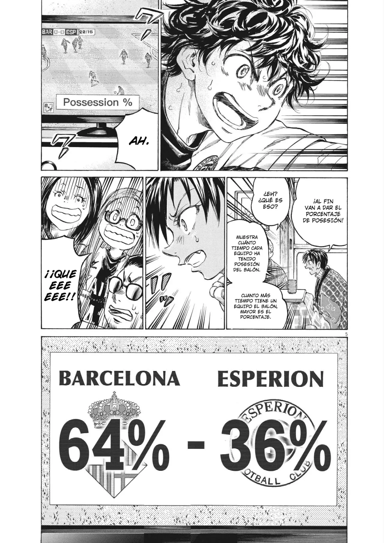 Ao ashi capítulo 356 página 5