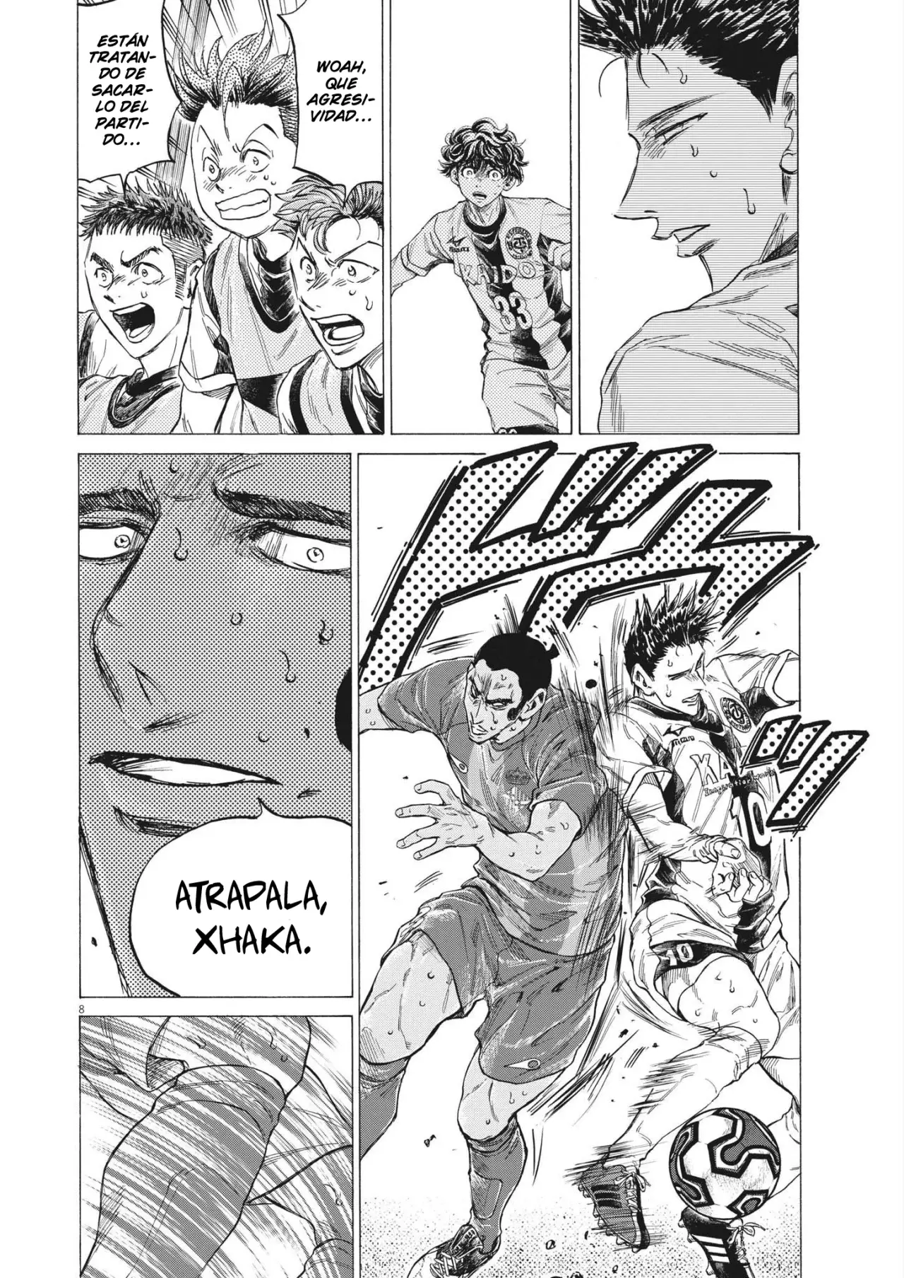 Ao ashi capítulo 357 página 9