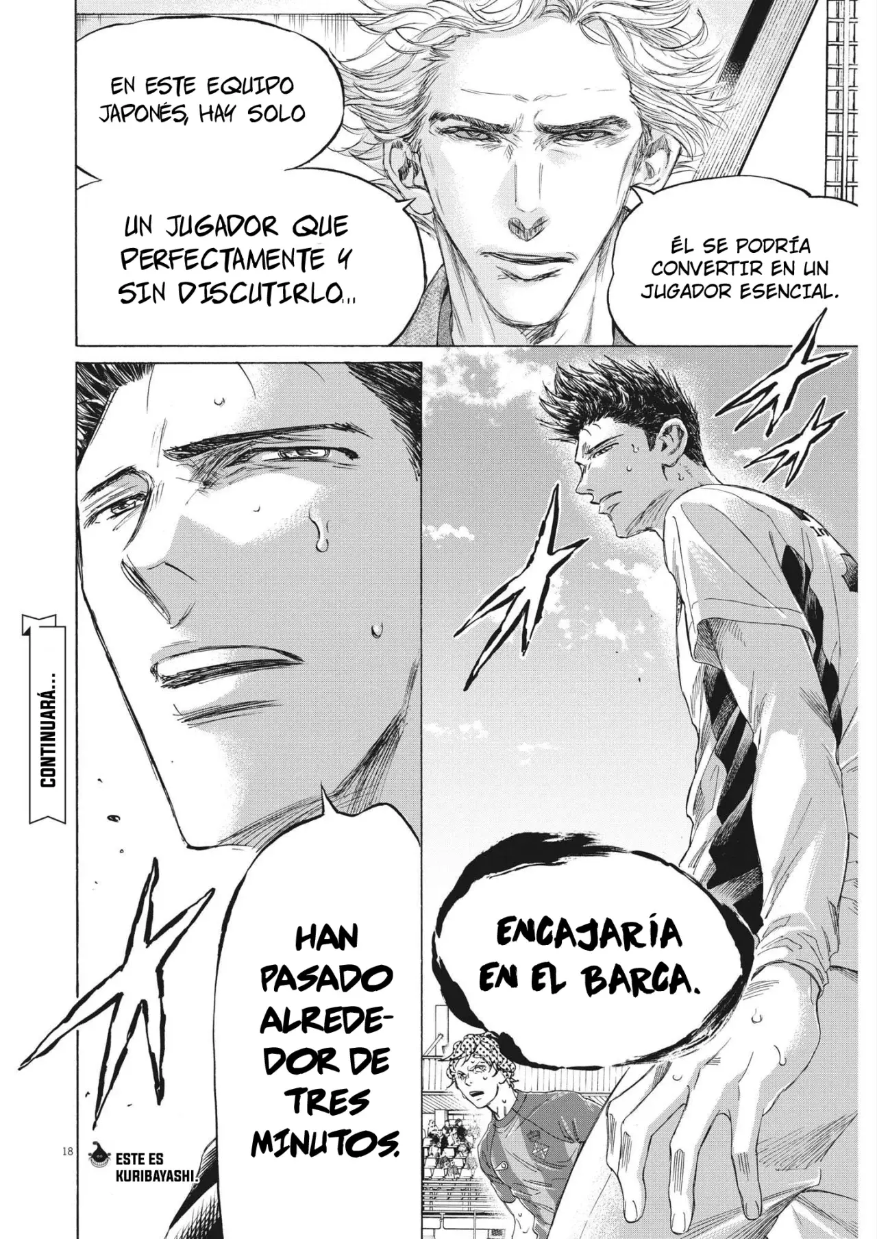 Ao ashi capítulo 357 página 19