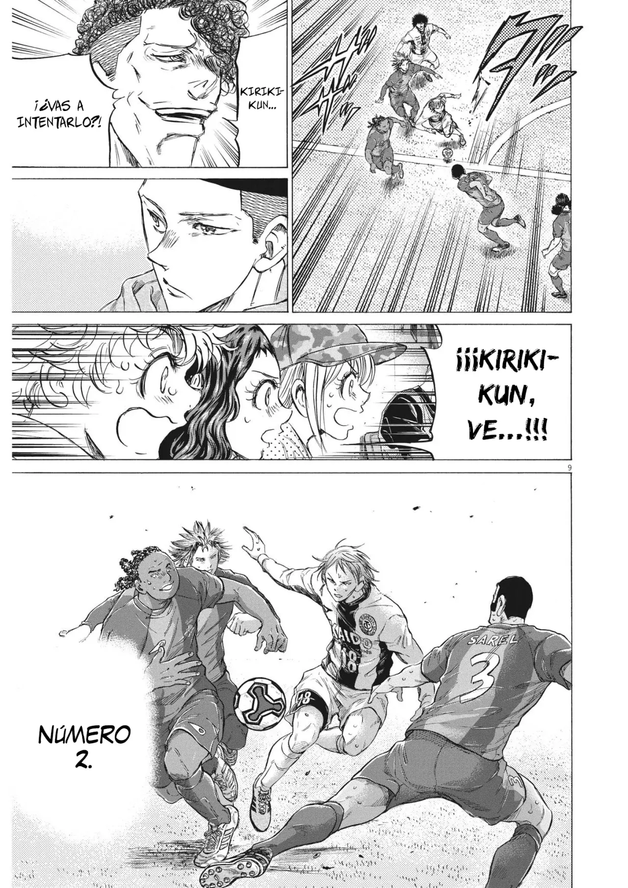 Ao ashi capítulo 359 página 10