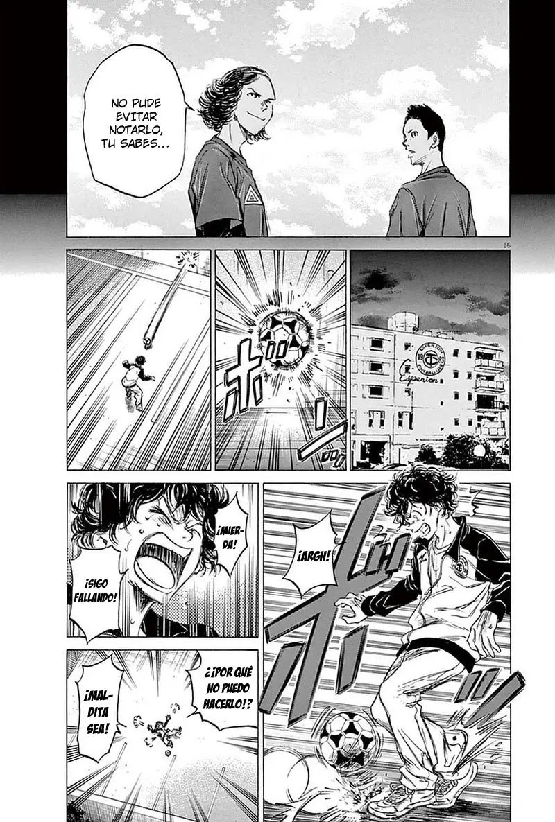 Ao ashi capítulo 36 página 16